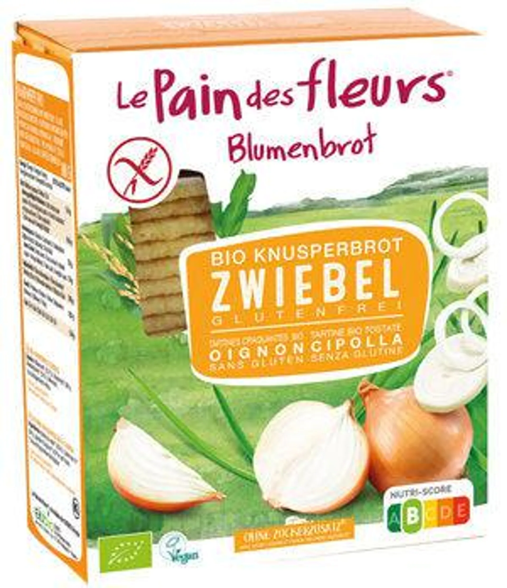 Blumenbrot - Knusprige Zwiebelschnitte bio 150g