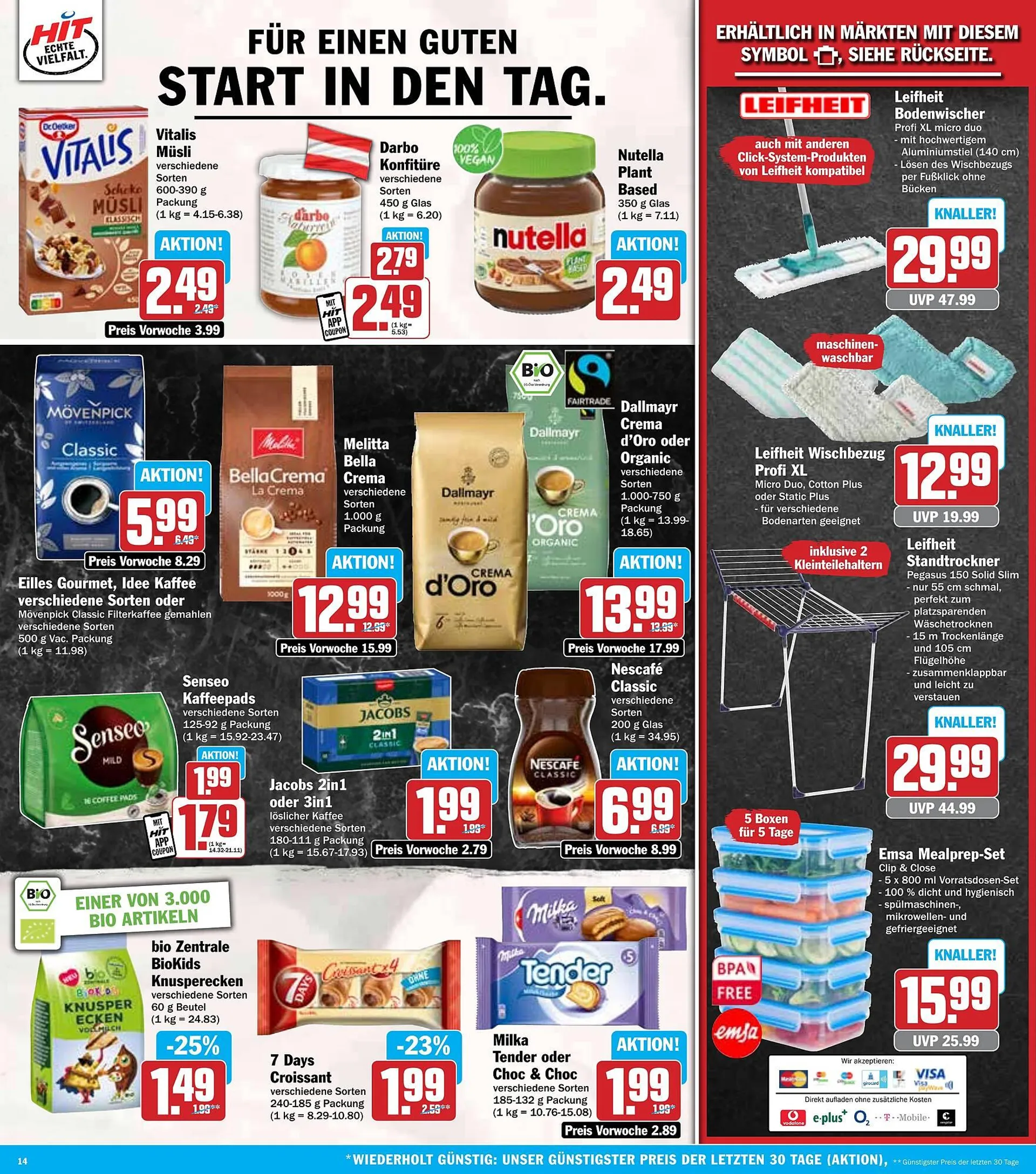 Hit Prospekt von 19. Mai bis 24. Mai 2025 - Prospekt seite 14
