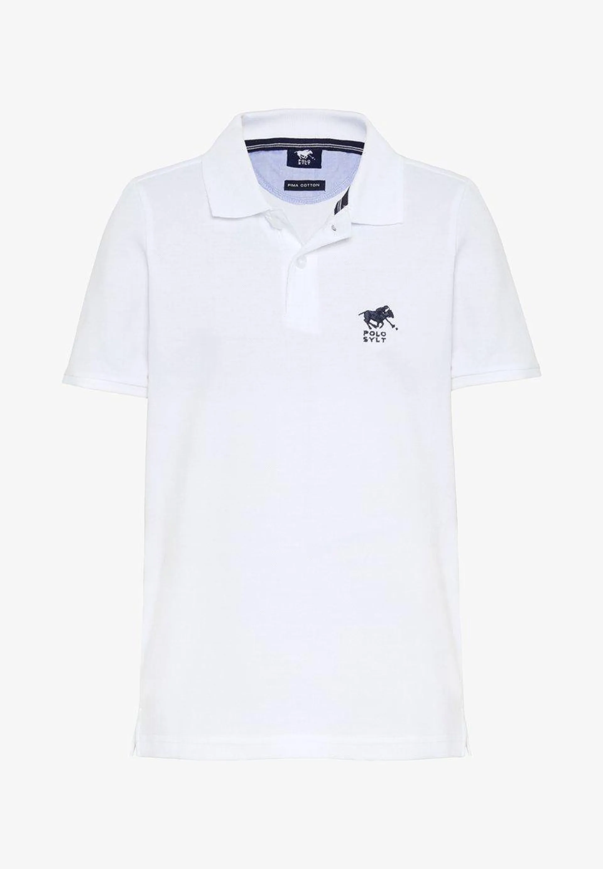 MIT LOGO STICKEREI - Polo shirt - bright white