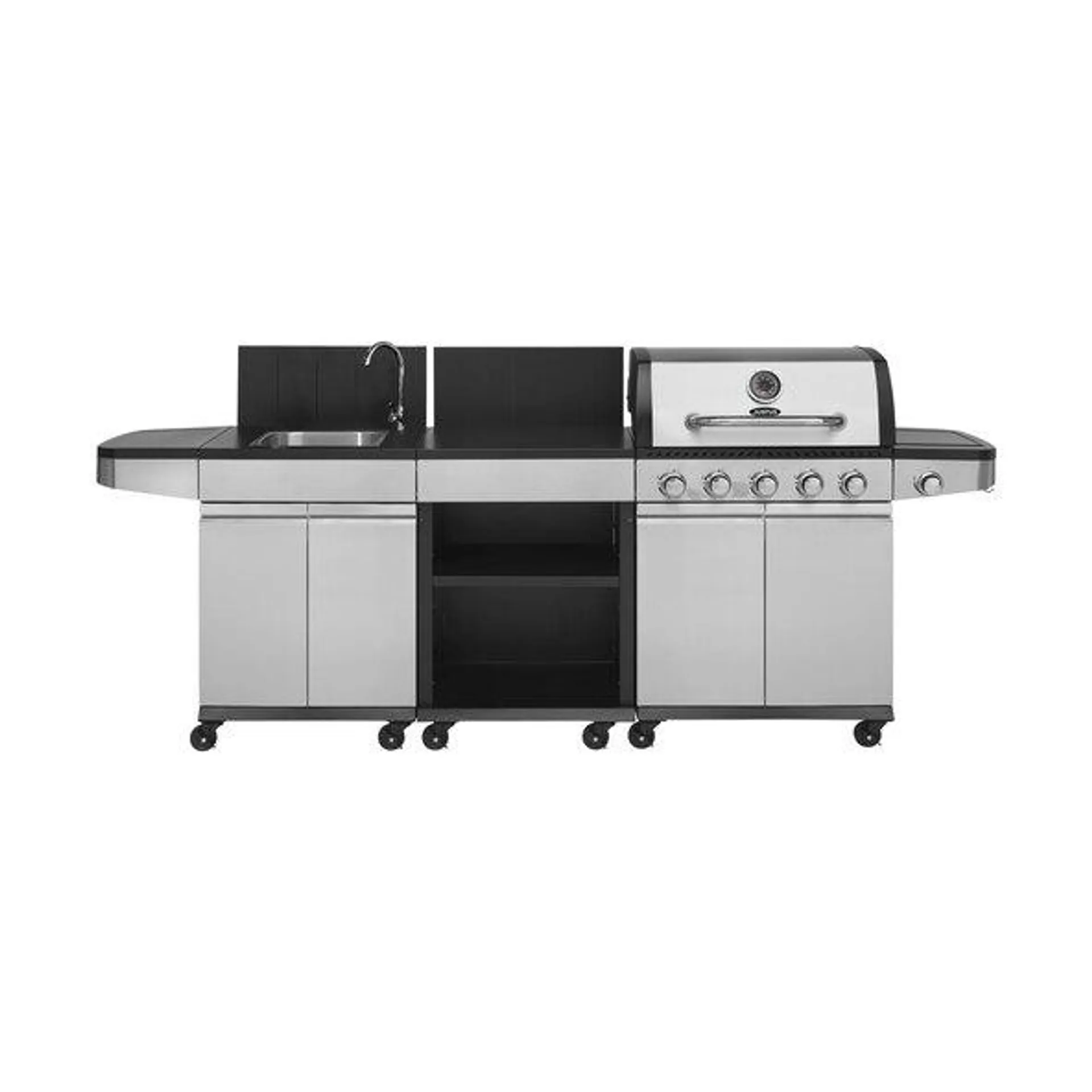 Gasgrill-Küche Juno 5+1