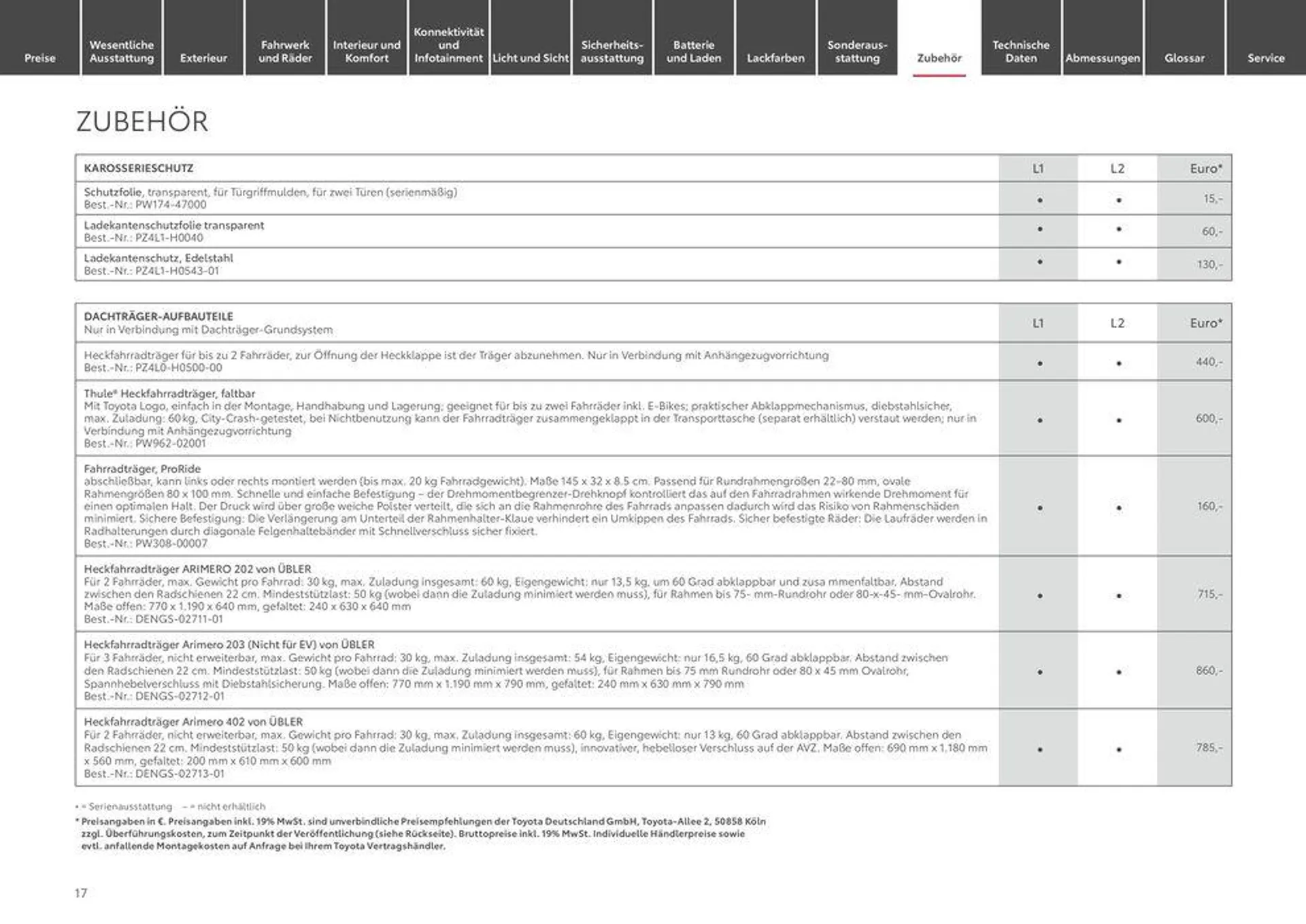 Rabatte und Aktionen von 15. Juni bis 15. Juni 2025 - Prospekt seite 17