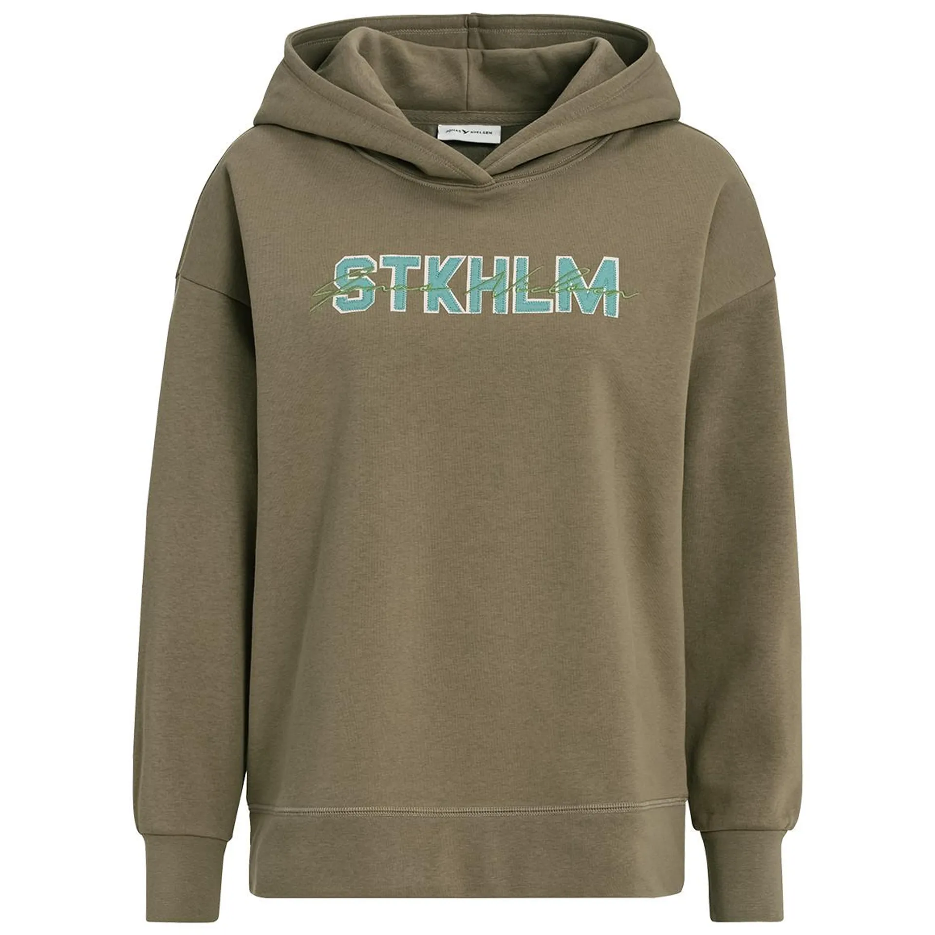 Damen Hoodie mit Applikation