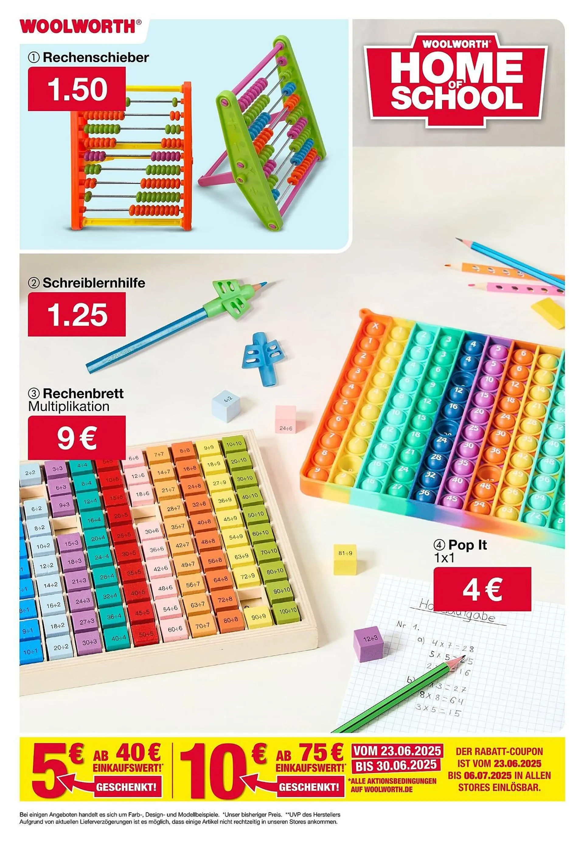 Woolworth Prospekt von 27. Juni bis 7. Juli 2025 - Prospekt seite 40