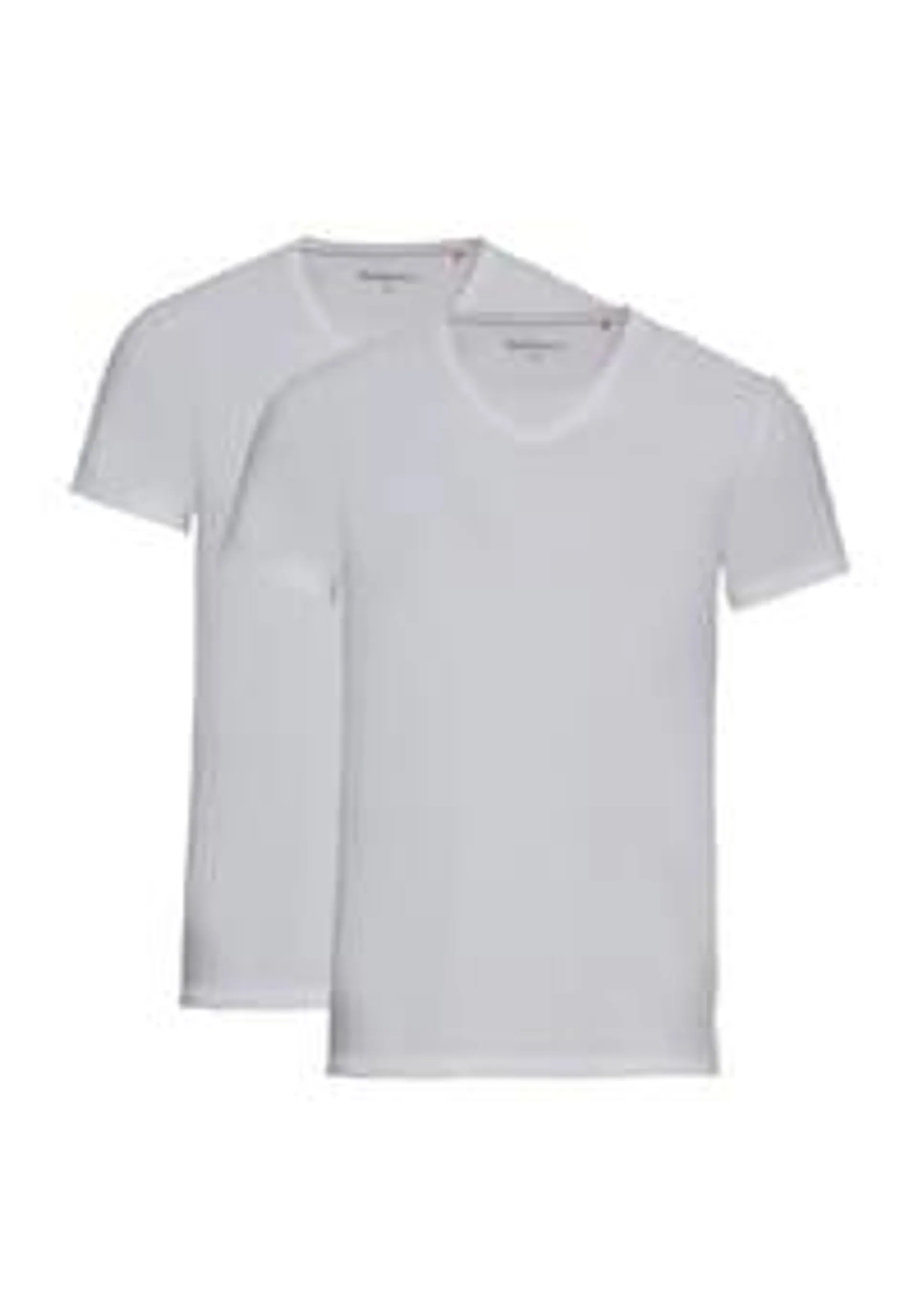 MANGUUN T-Shirt, 2er-Pack, V-Ausschnitt, für Herren