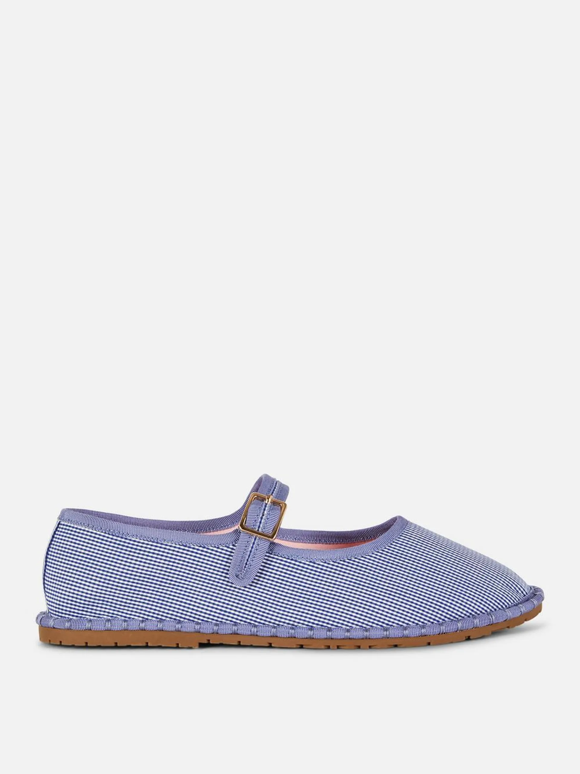 Mary Janes mit Vichykaros