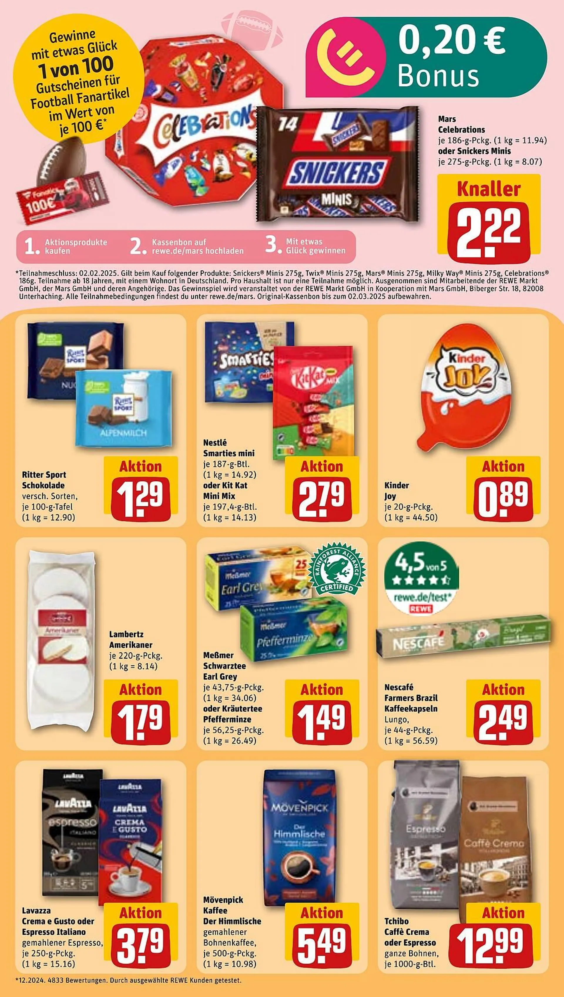 REWE Prospekt von 20. Januar bis 25. Januar 2025 - Prospekt seite 23