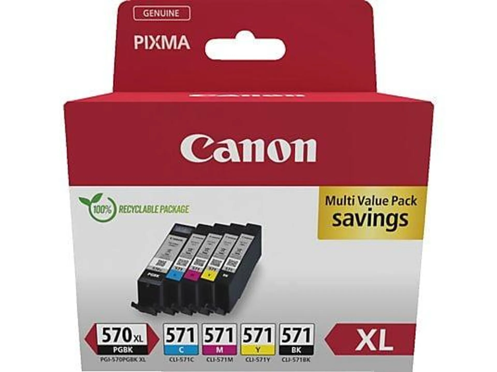CANON PGI-570XLl/CLI-571 Tintenpatrone mehrfarbig