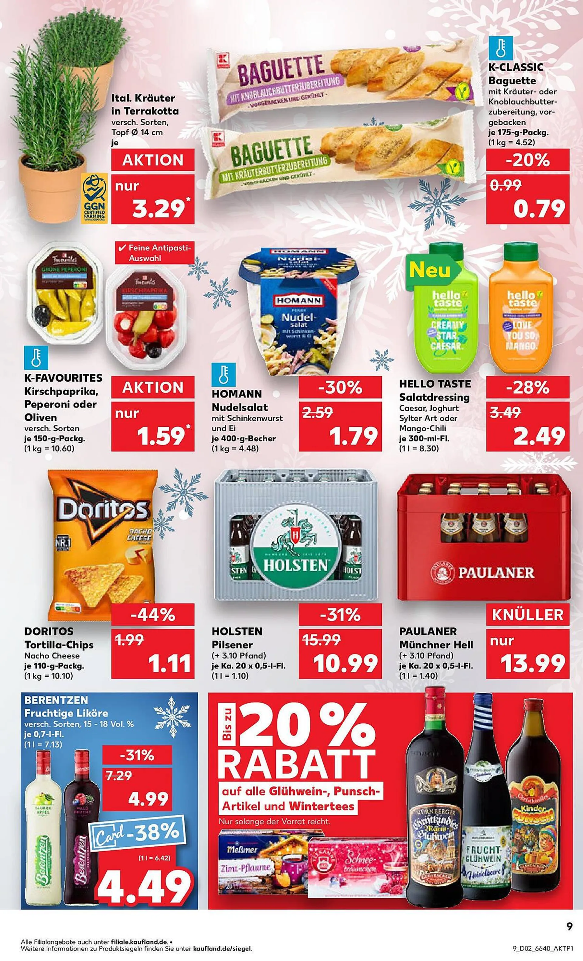 Kaufland Prospekt von 9. Januar bis 15. Januar 2025 - Prospekt seite 9