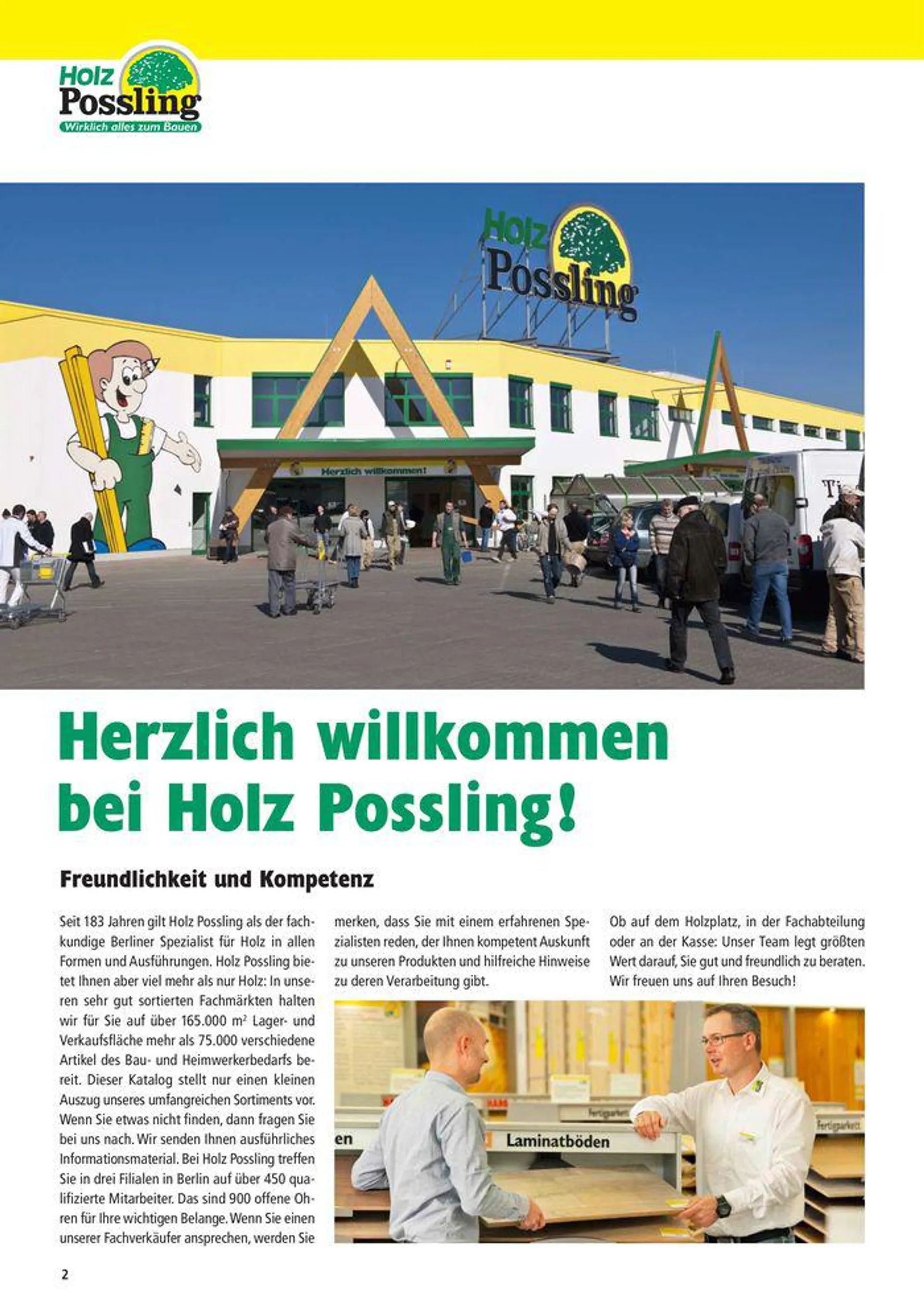 Holz-& Baukatalog 2024/25 von 27. März bis 31. Januar 2025 - Prospekt seite 2