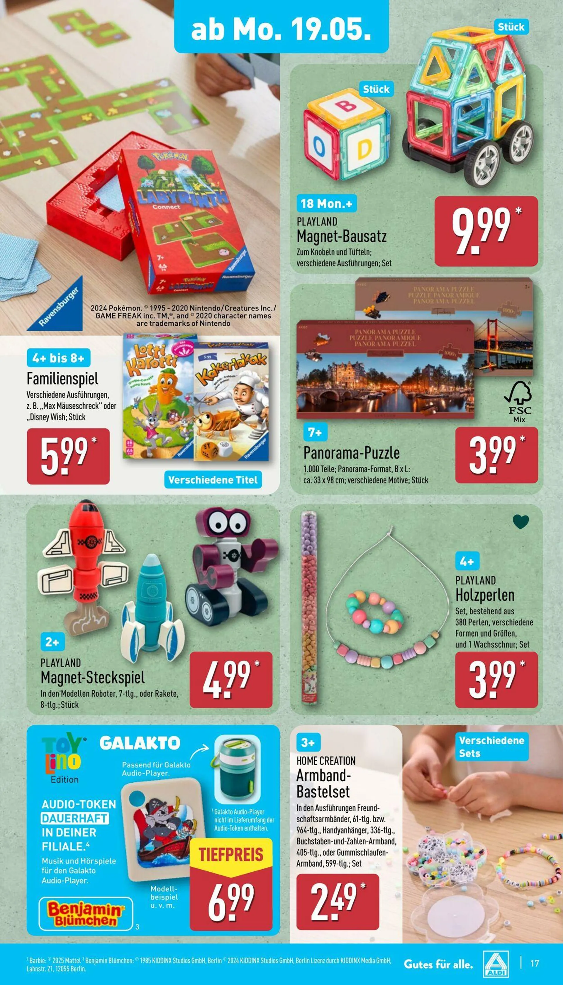 Aldi-Nord von 12. Mai bis 17. Mai 2025 - Prospekt seite 21