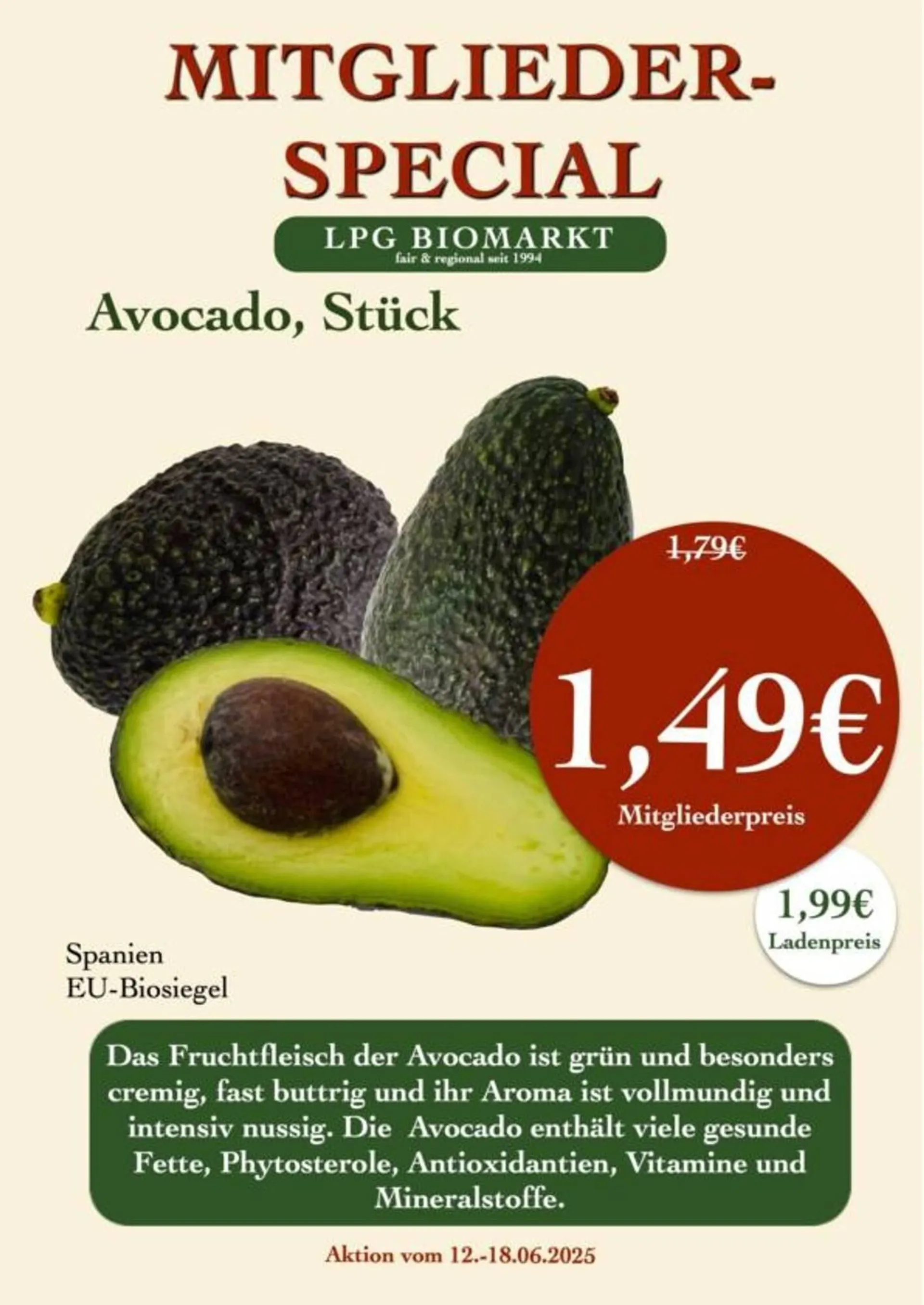 LPG Biomarkt Prospekt von 12. Juni bis 18. Juni 2025 - Prospekt seite 1