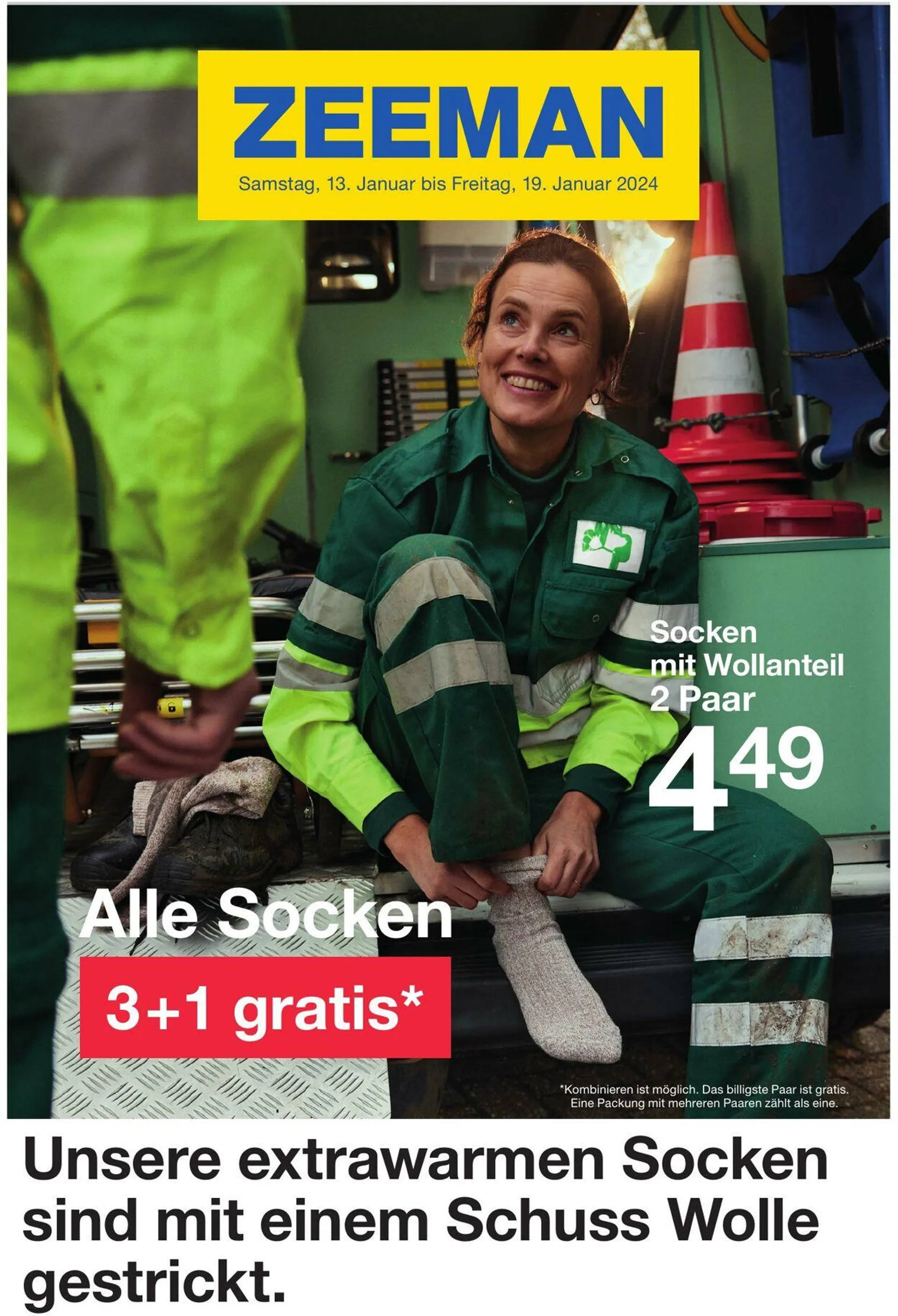 Zeeman Aktueller Prospekt von 17. Oktober bis 31. Oktober 2024 - Prospekt seite 1