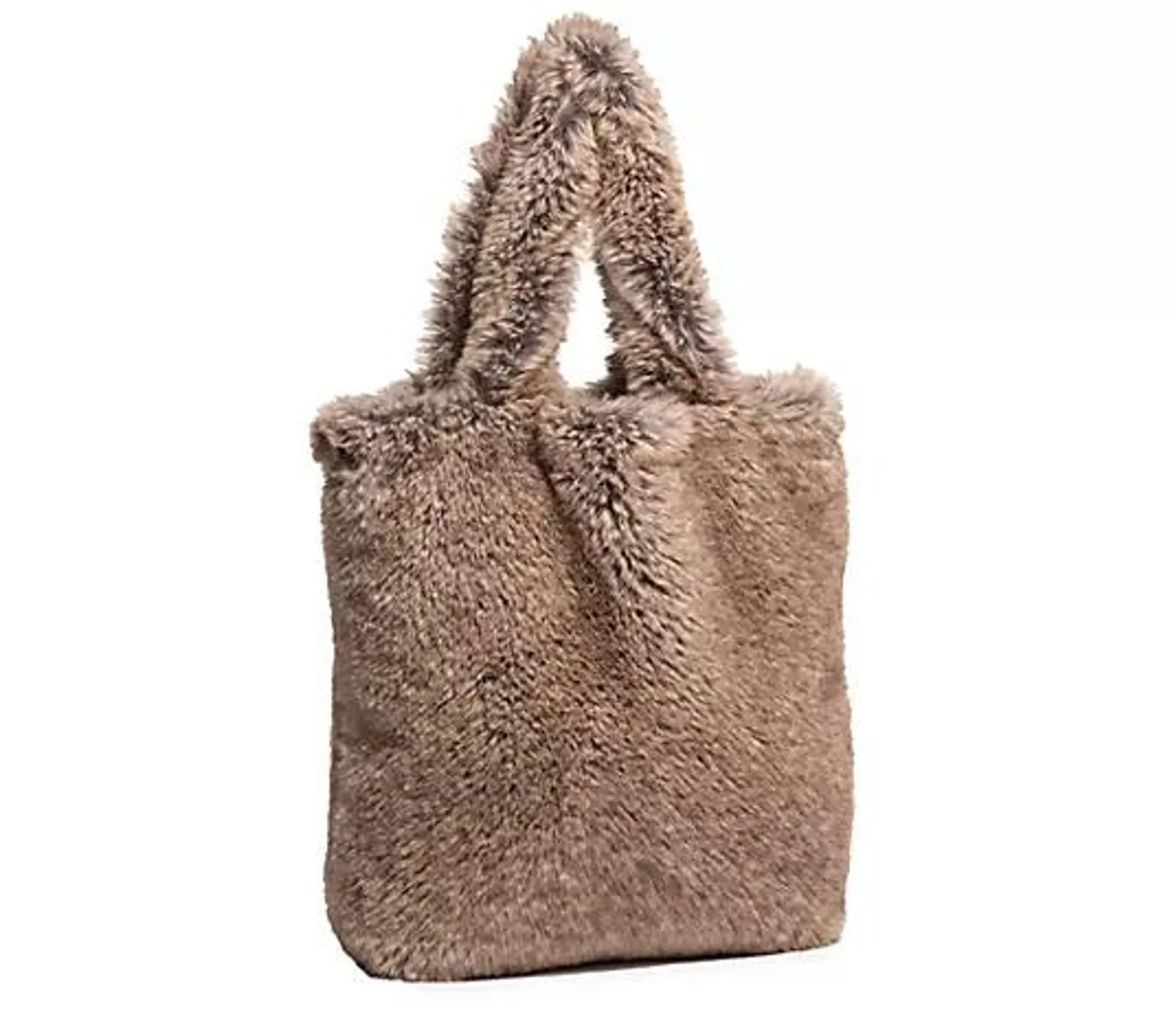 MONT CHALET Tasche Webpelz-Fellimitat waschbar one size, 37x5x40cm