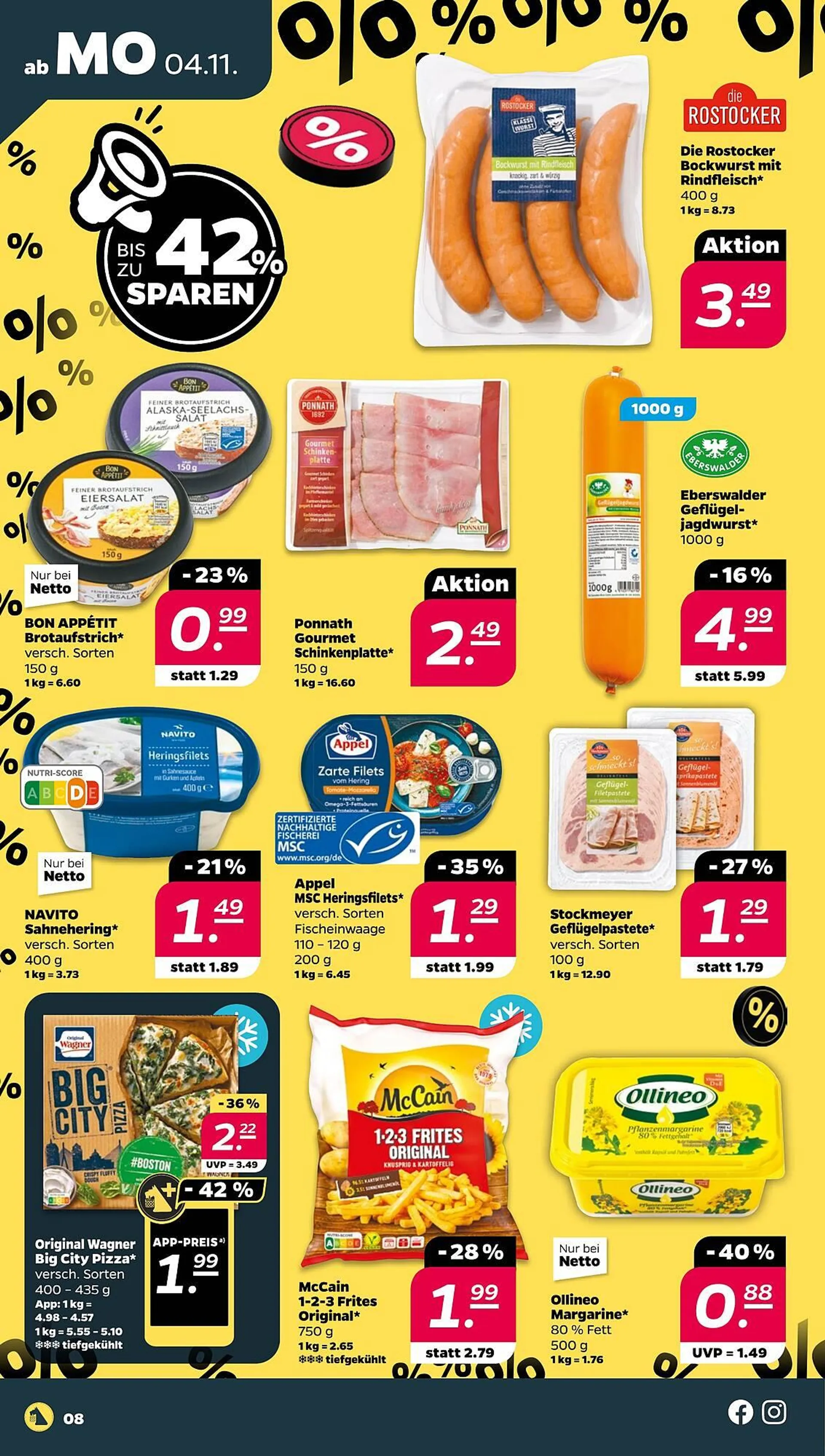 NETTO Prospekt von 4. November bis 9. November 2024 - Prospekt seite 8