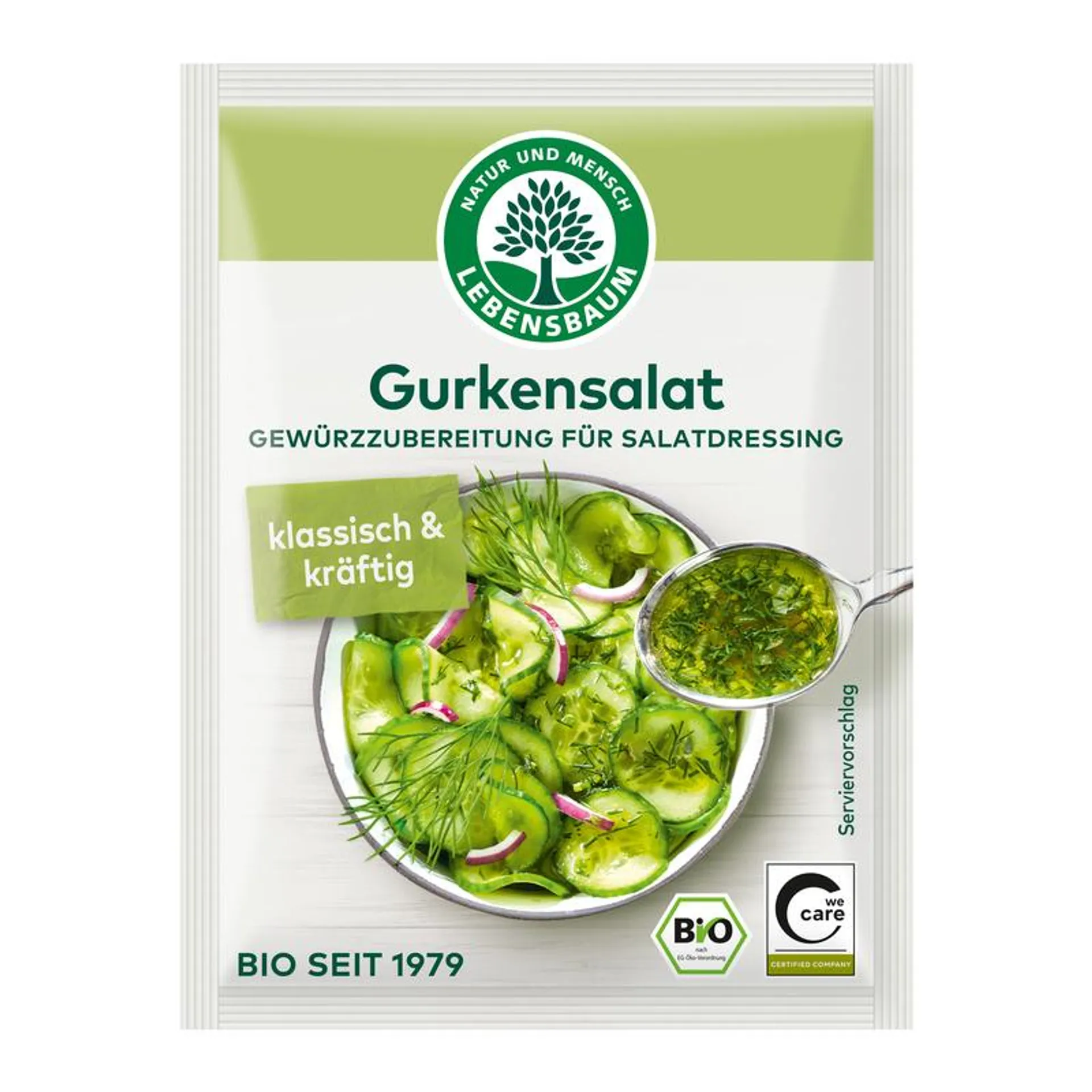 Lebensbaum Salatdressing Gurken Salat 3 Btl. 15g