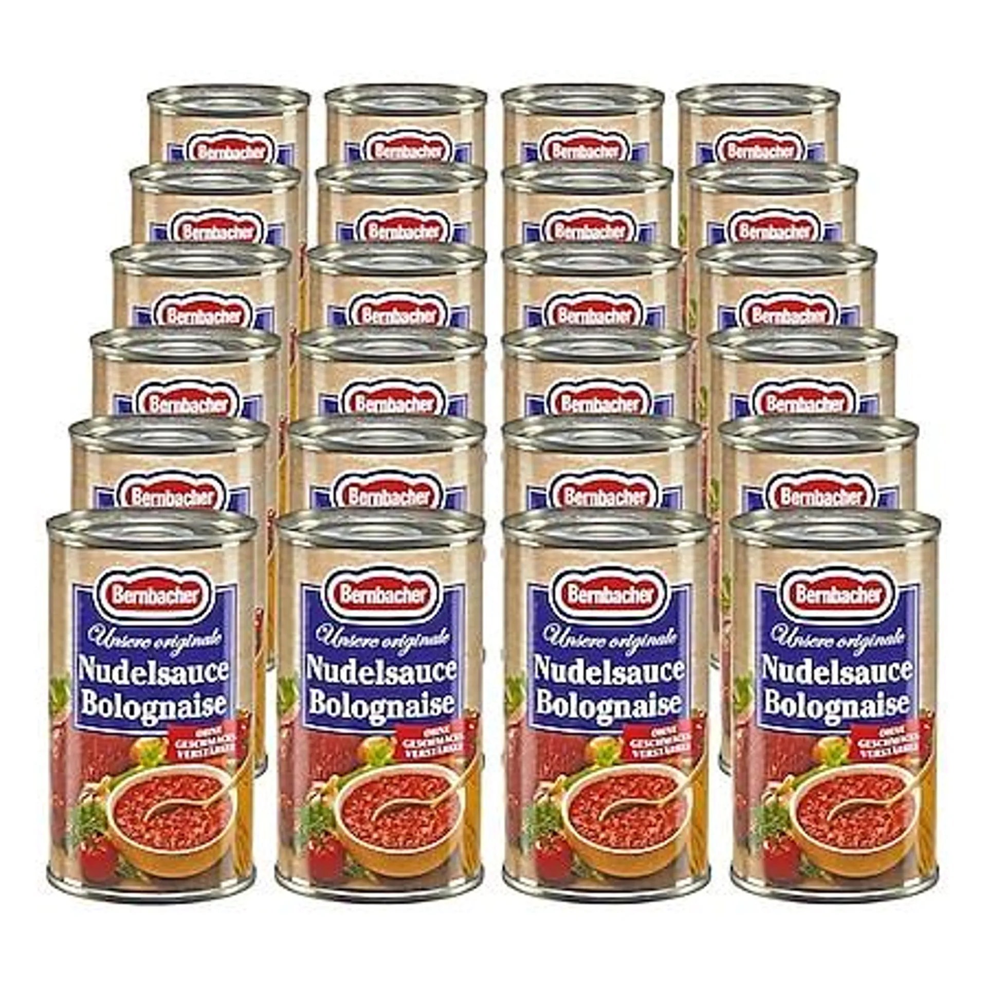 Bernbacher Nudelsauce Bolognaise 170 ml, 24er Pack