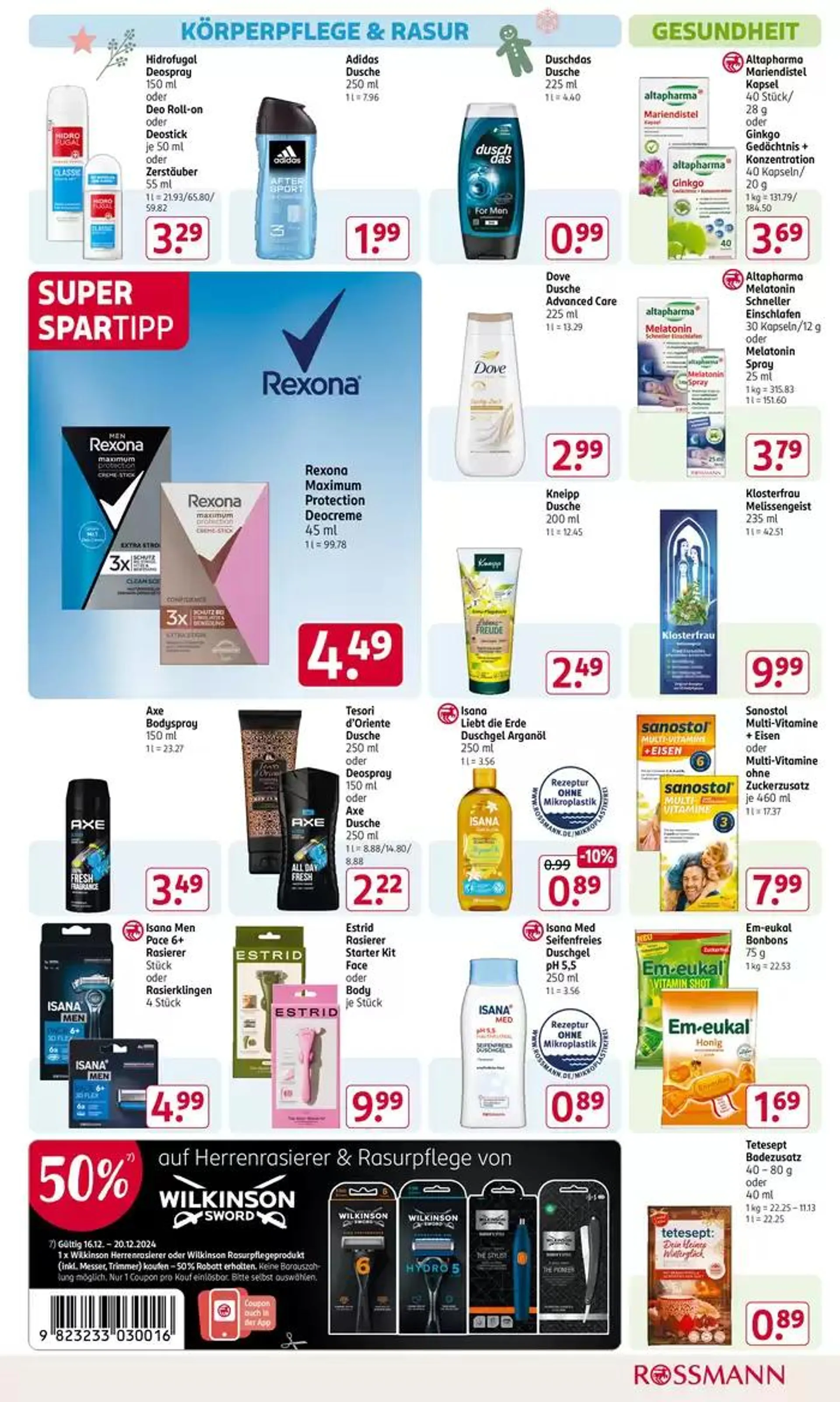 Rossmann katalog von 14. Dezember bis 20. Dezember 2024 - Prospekt seite 11