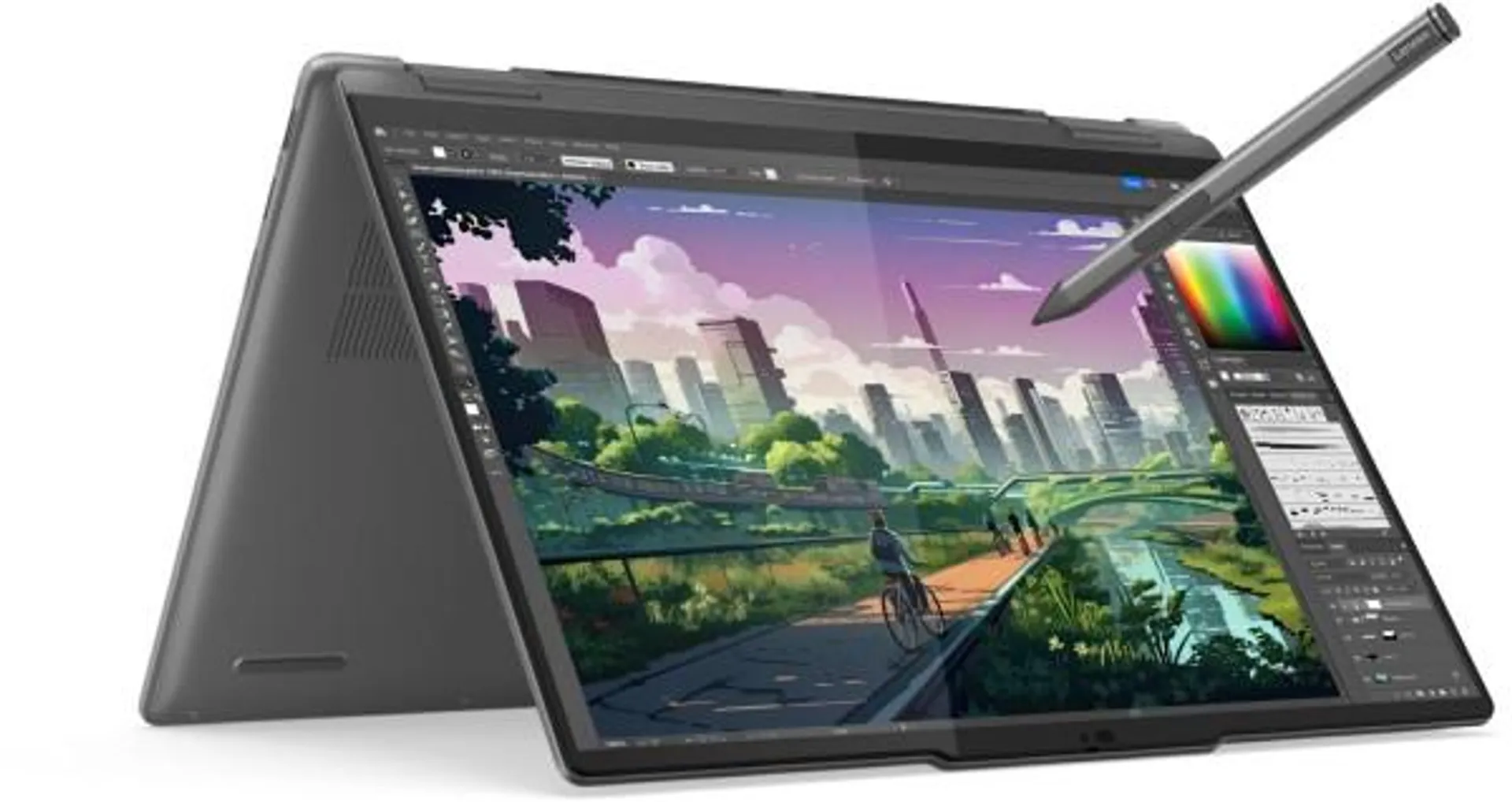 Lenovo Yoga 7 14AHP9 (83DK006BGE) 35,56 cm (14") 2 in 1 Convertible-Notebook storm grey