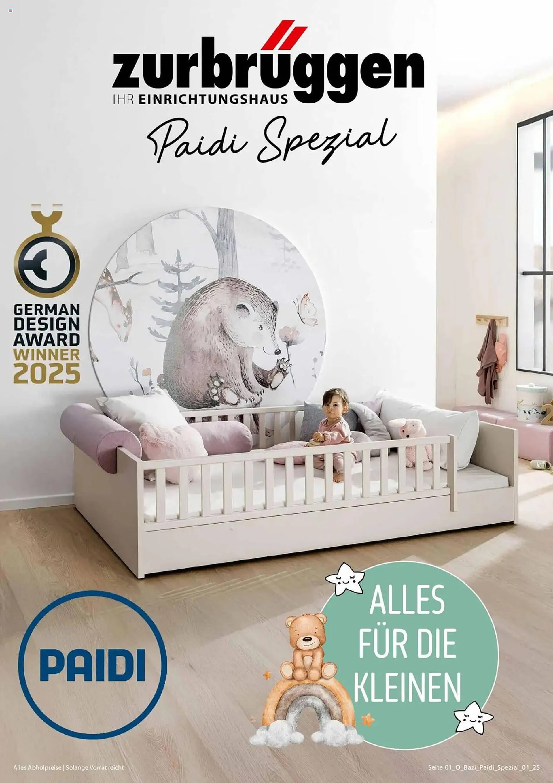 Zurbrüggen Prospekt von 3. Juli bis 30. September 2025 - Prospekt seite 1