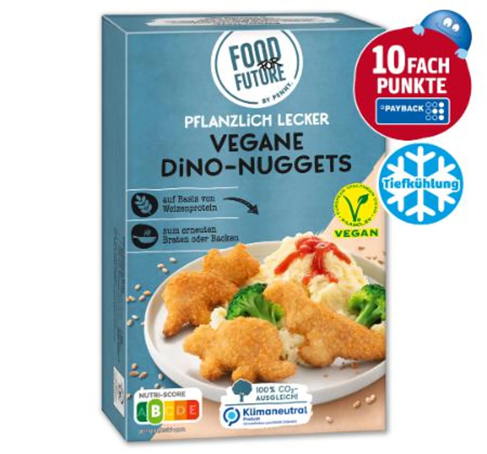 FOOD FOR FUTURE Vegane Dino-Nuggets*