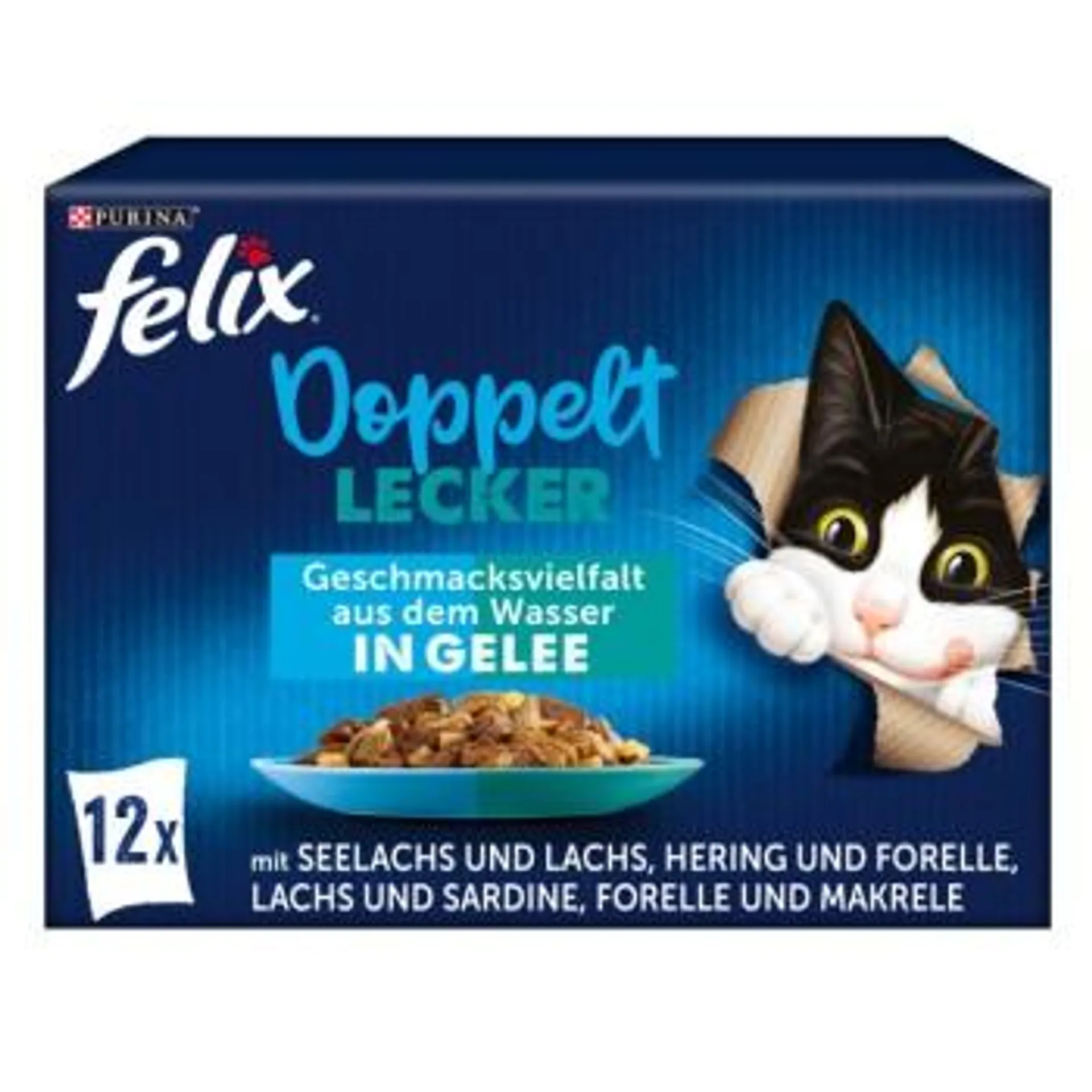 Felix Doppelt Lecker 12x85g Geschmacksvielfalt aus dem Wasser