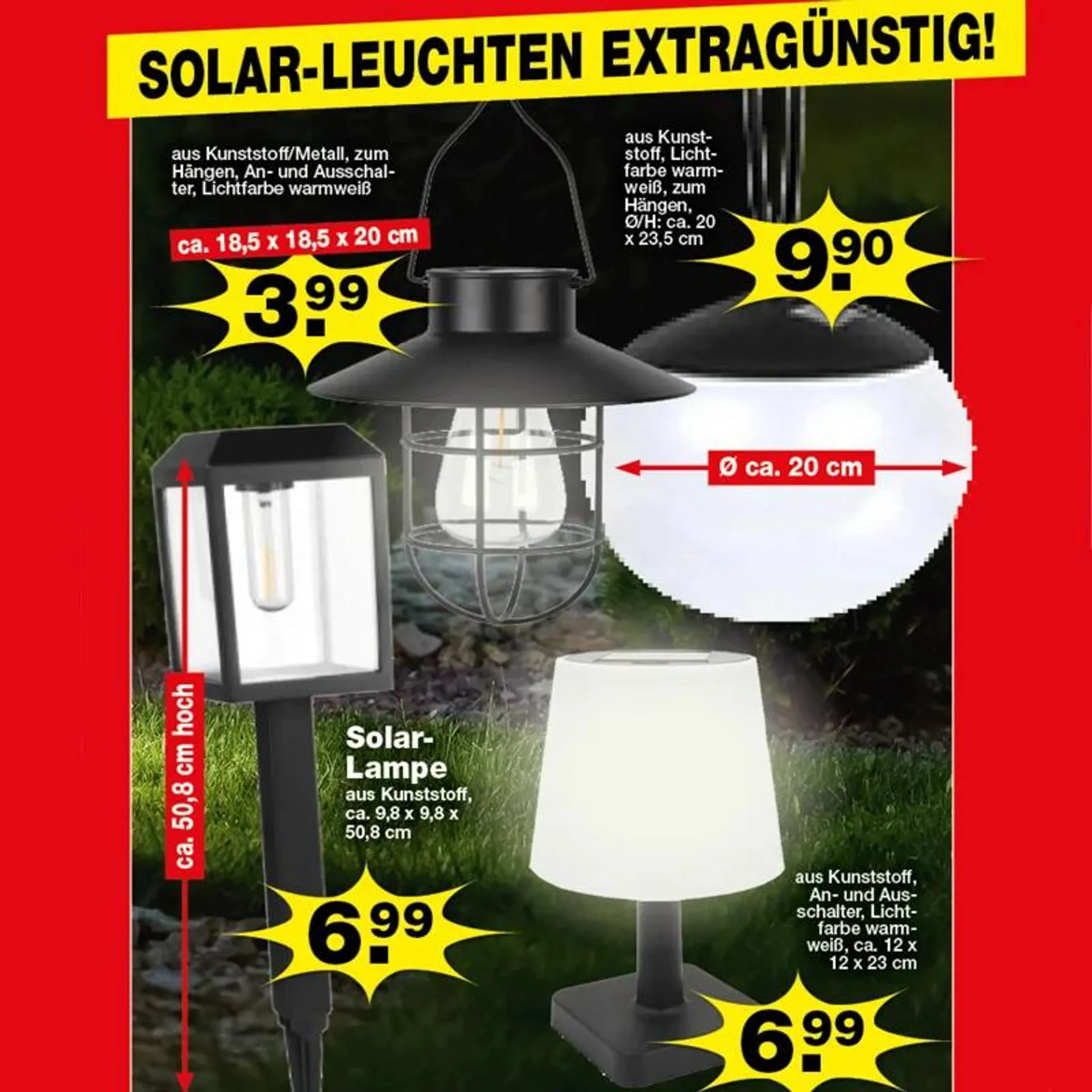 Solar Leuchten