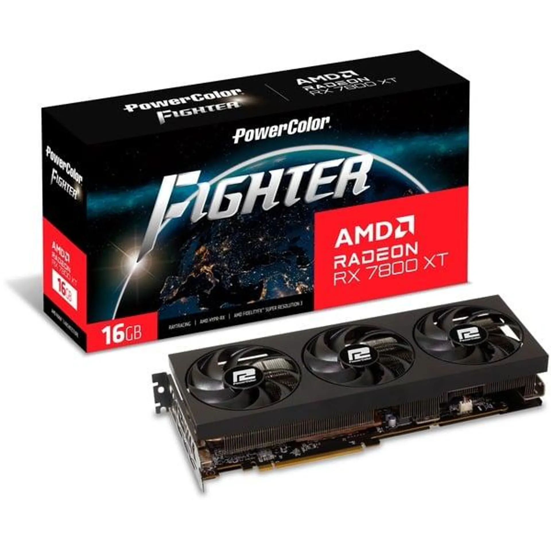 Radeon RX 7800 XT Fighter 16GB OC, Grafikkarte