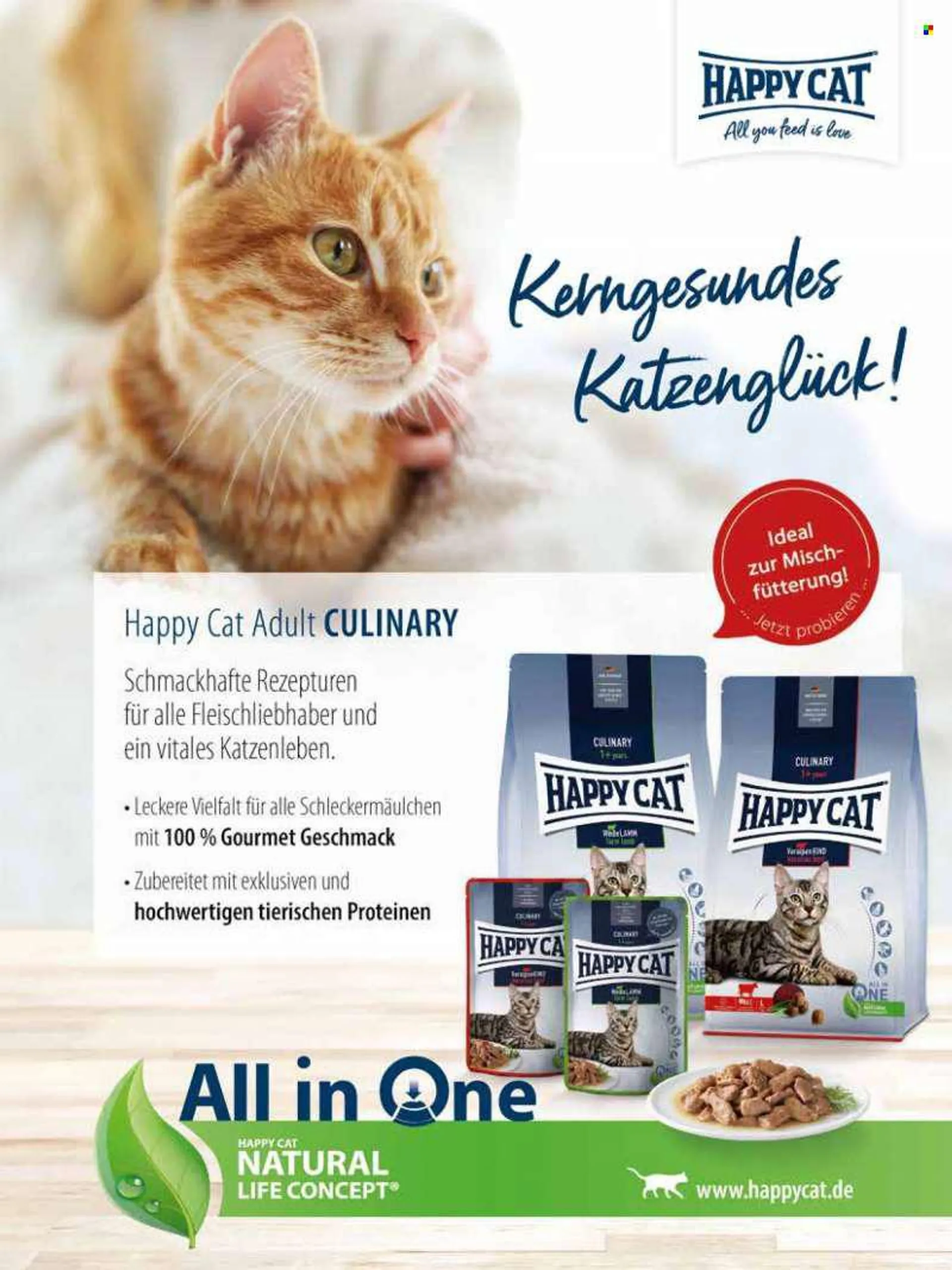 Prospekte Futterhaus - Produkte in Aktion - Happy Cat. Seite 2.