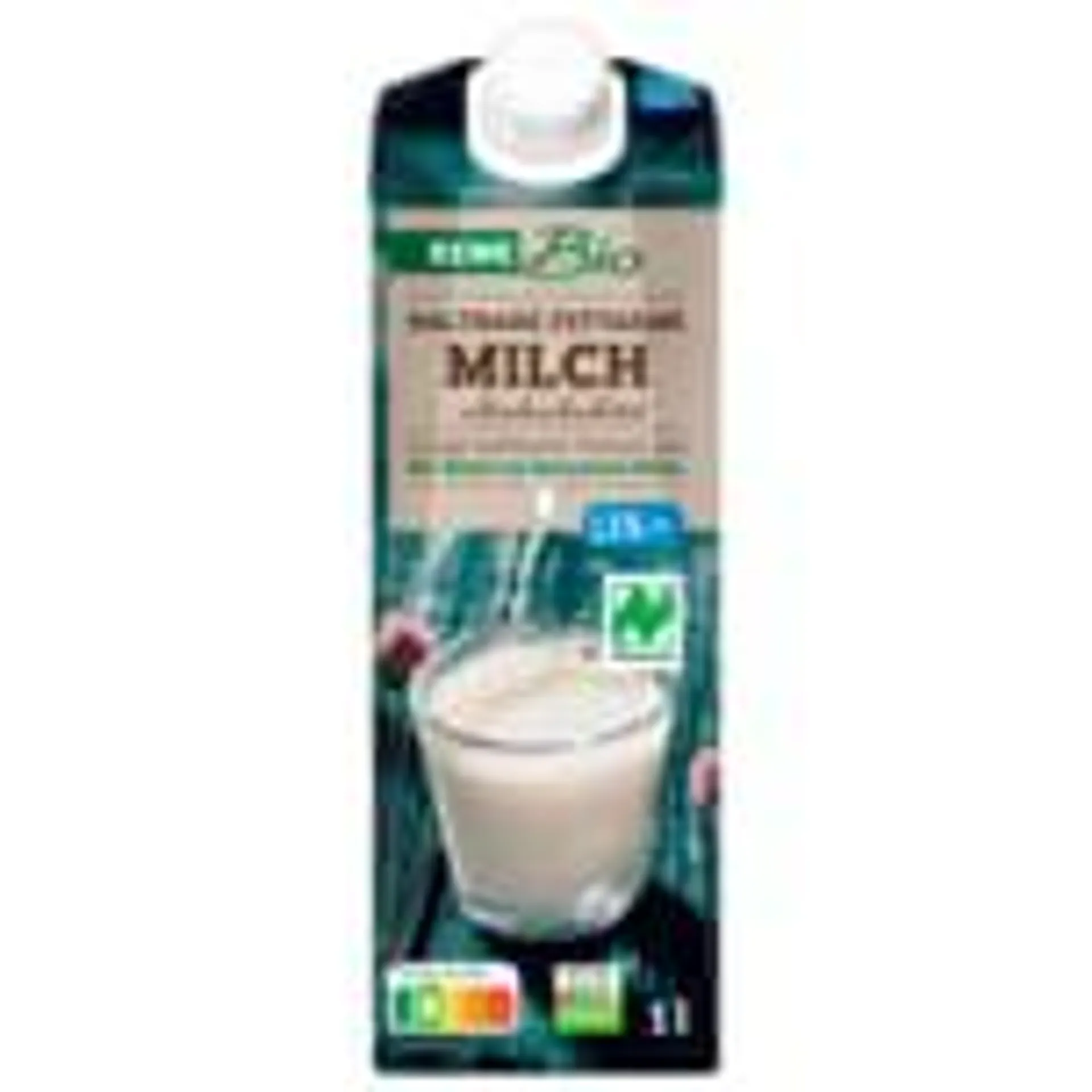 REWE Bio Fettarme H-Milch 1,5% 1l