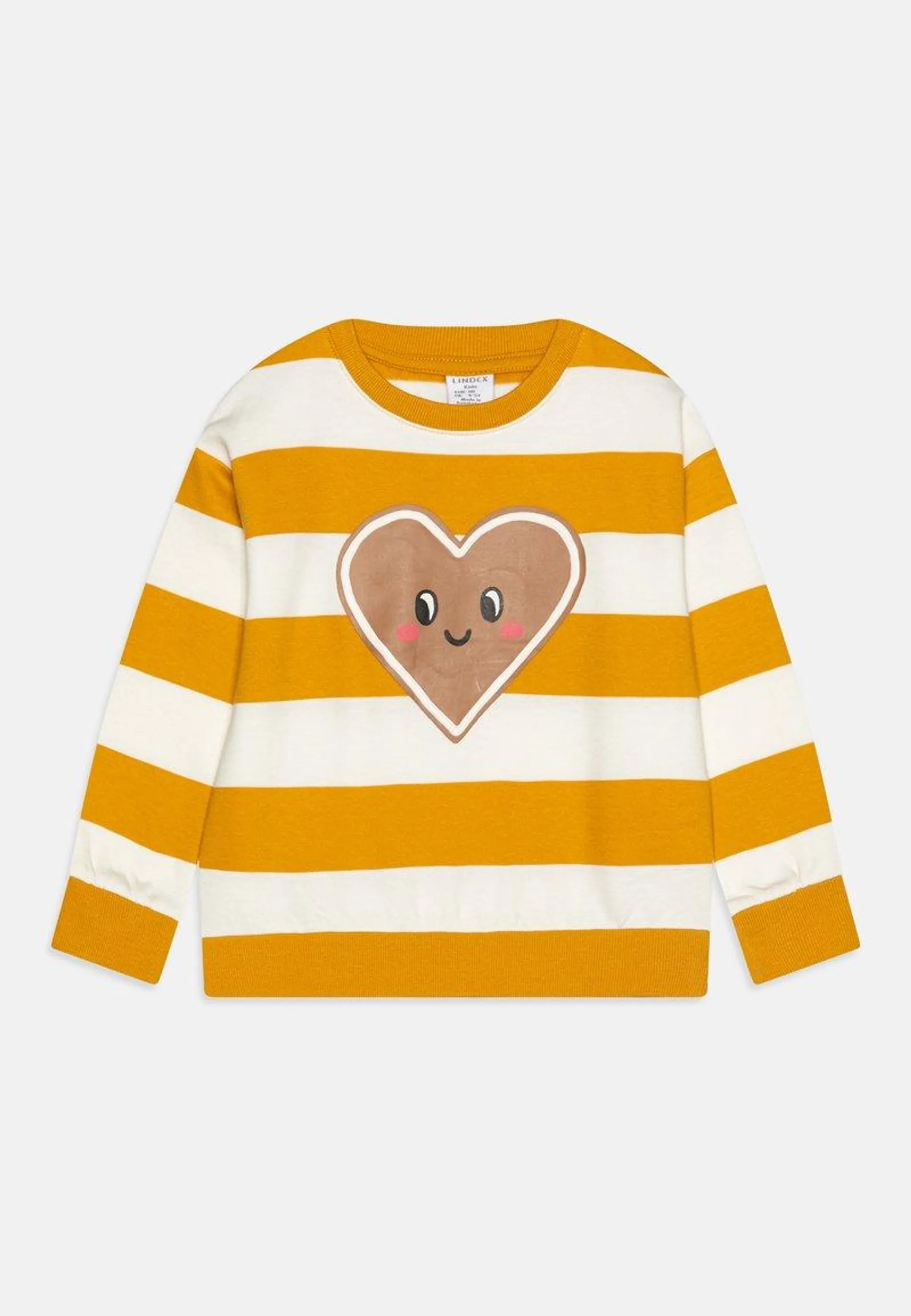 HEART FRONT UNISEX - Sweatshirt - dusty yellow