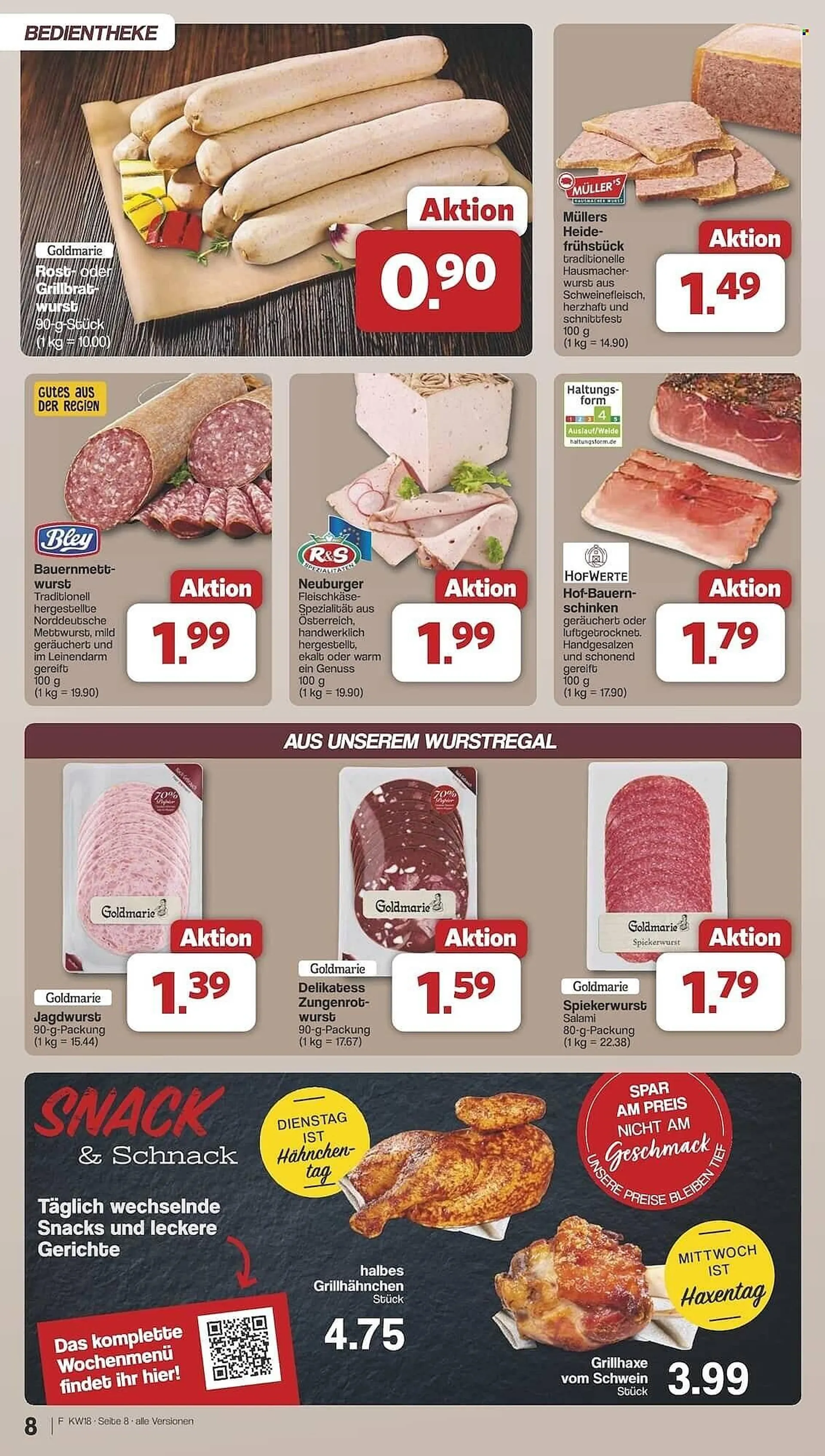 Famila Nord Ost Prospekt von 28. April bis 3. Mai 2025 - Prospekt seite 8