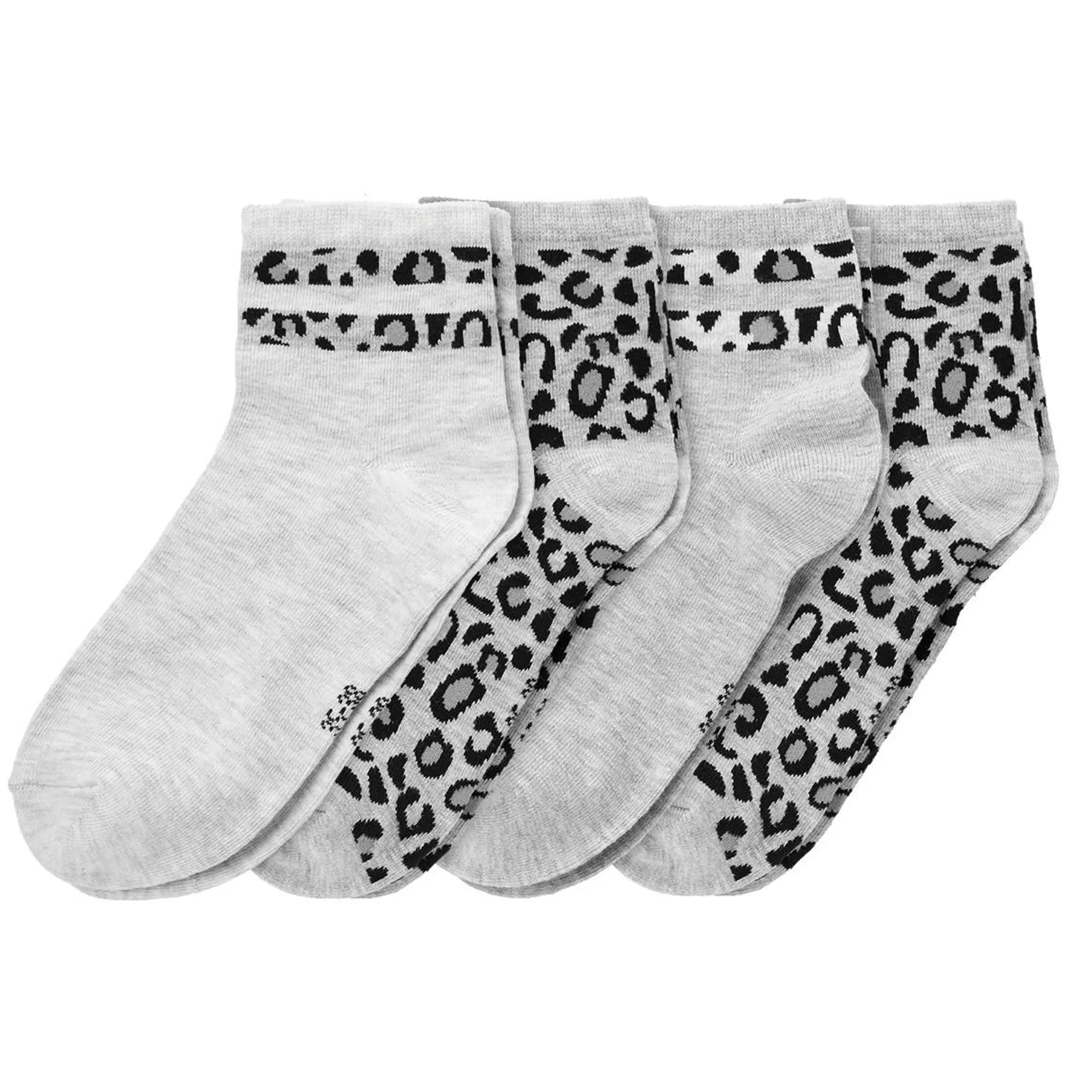 4 Paar Damen Sneaker-Socken im Set