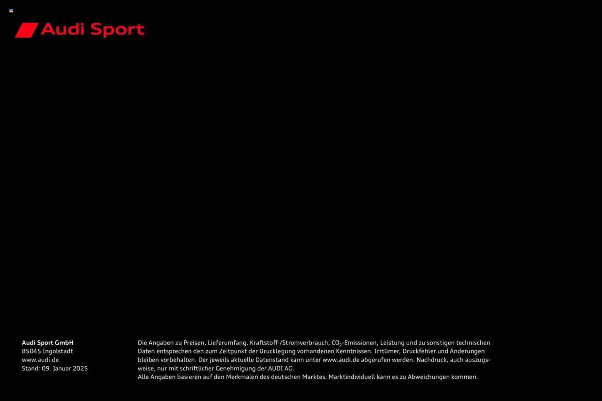 Audi Prospekt von 29. Januar bis 9. Januar 2026 - Prospekt seite 94