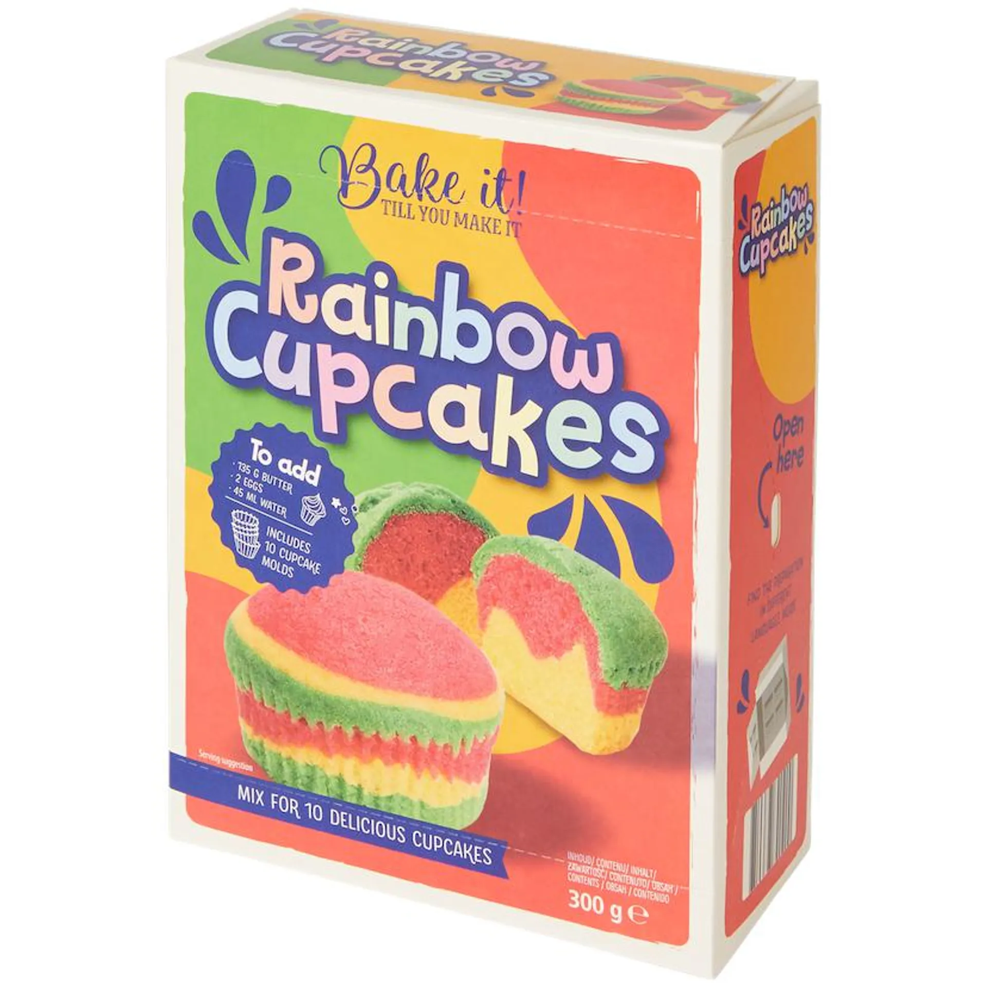 Bake it! Einhorn/Regenbogen-Cupcakes