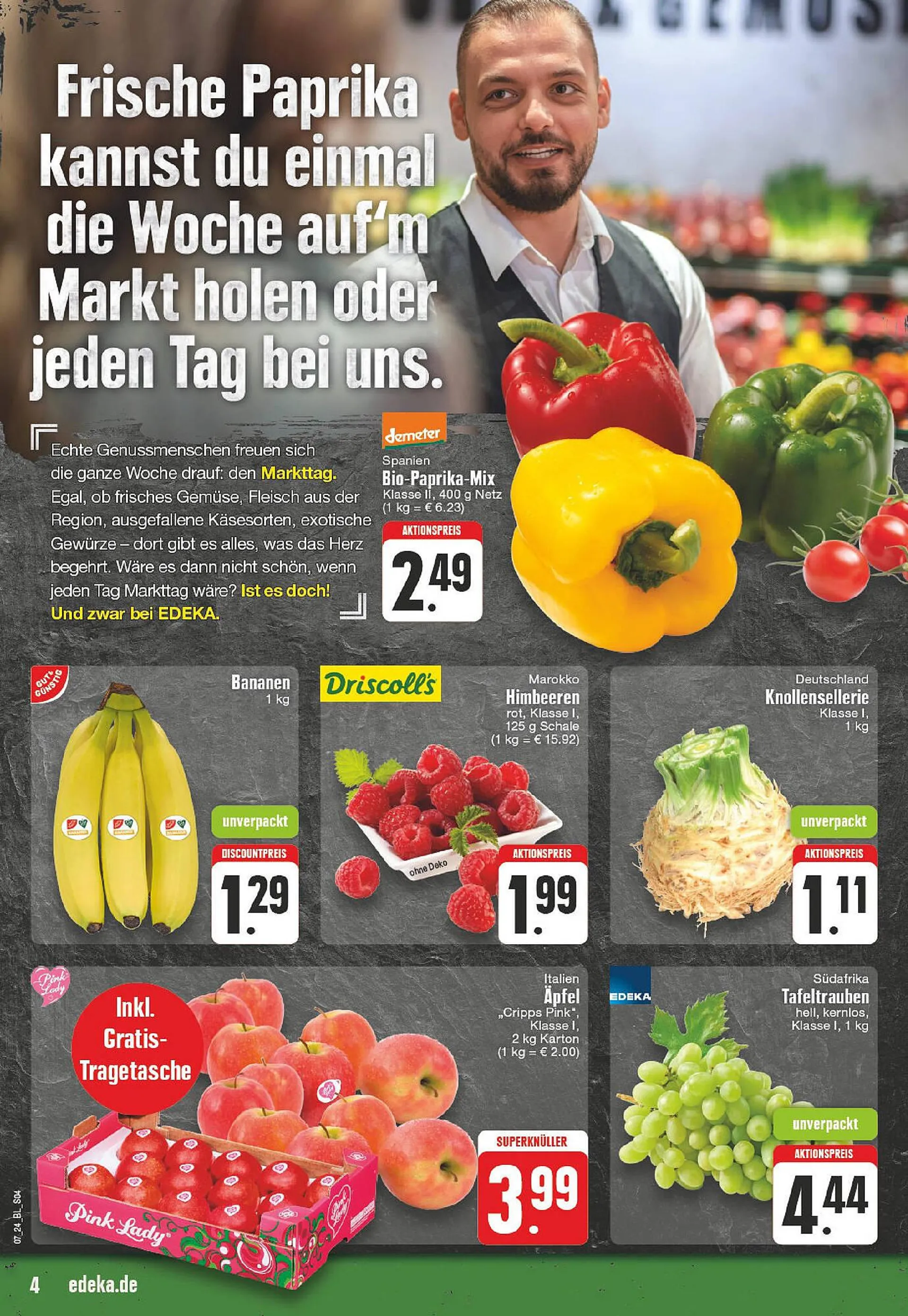 Edeka Prospekt von 11. Februar bis 17. Februar 2024 - Prospekt seite 4