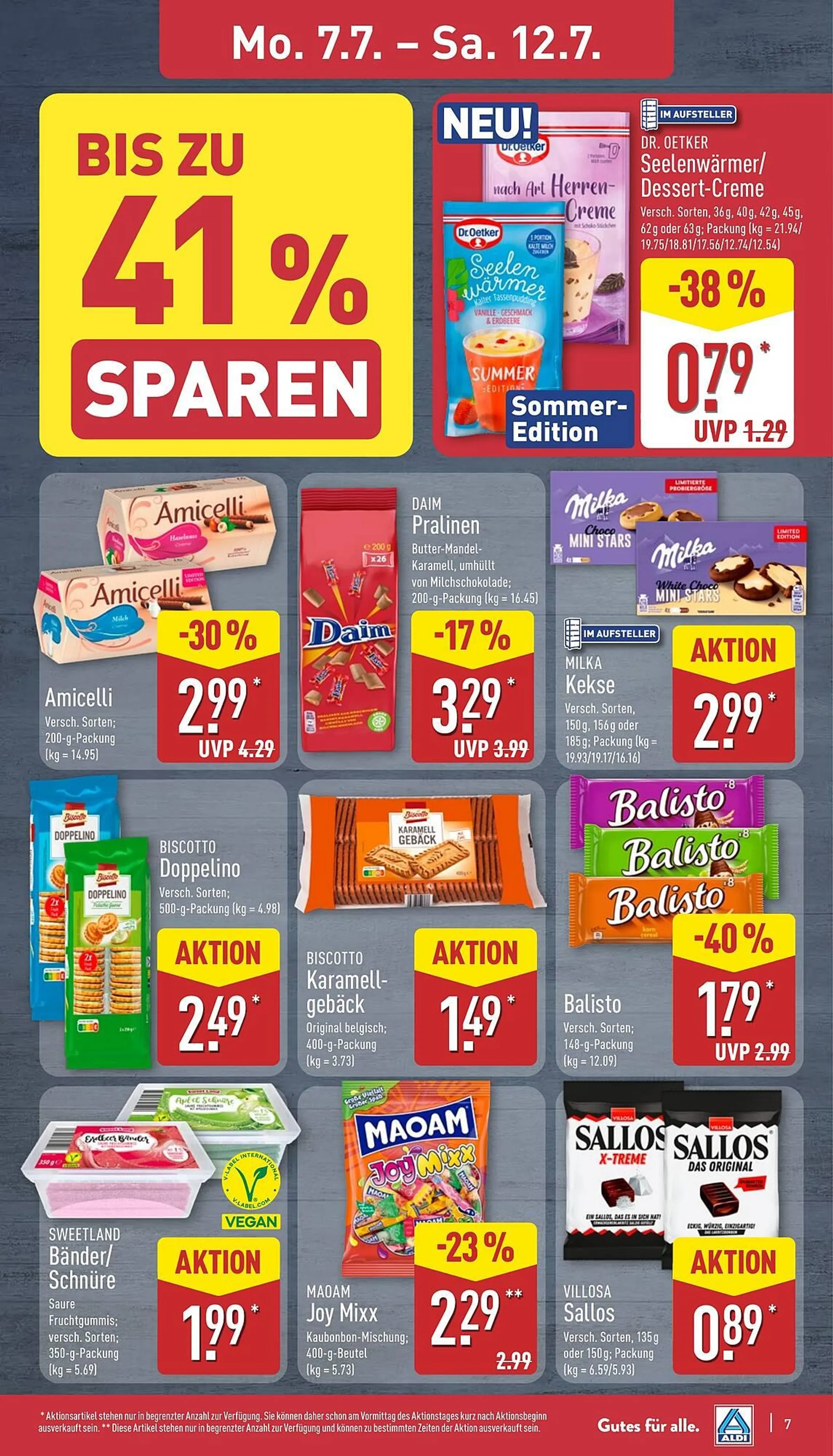 Aldi Nord Prospekt von 7. Juli bis 12. Juli 2025 - Prospekt seite 7