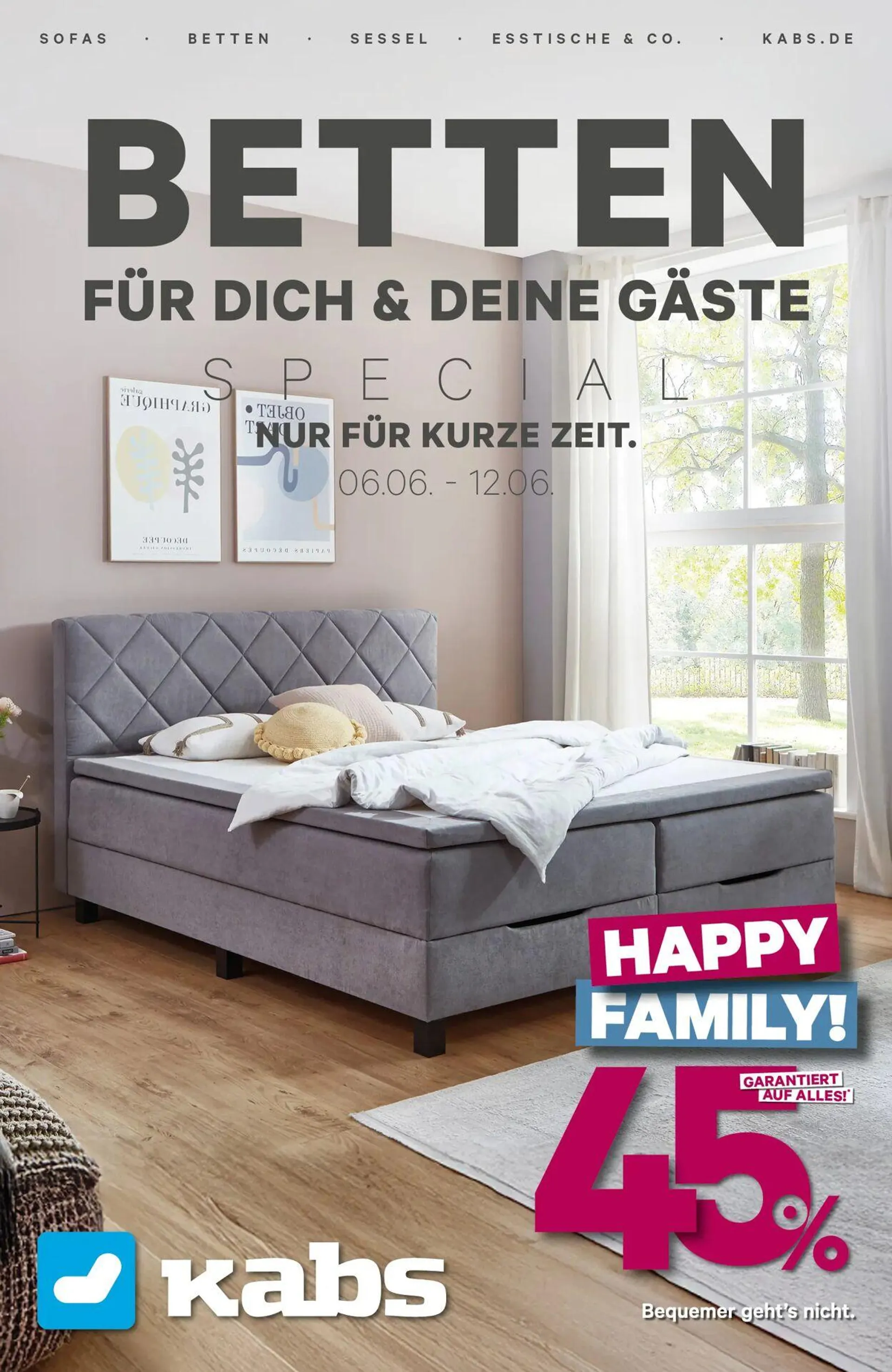 Kabs Aktueller Prospekt von 5. Juni bis 13. Juni 2025 - Prospekt seite 1