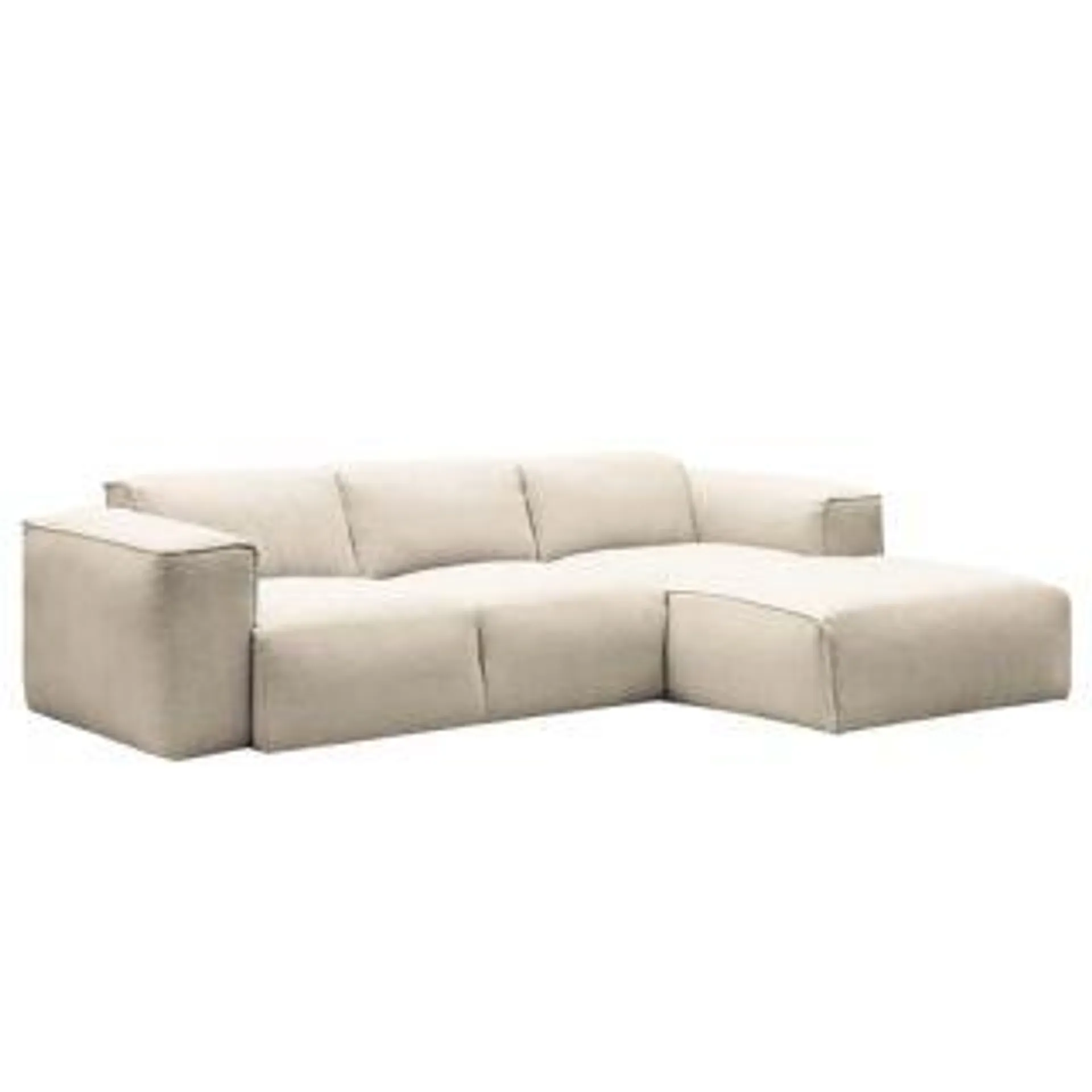 Ecksofa HUDSON 3-Sitzer mit Longchair