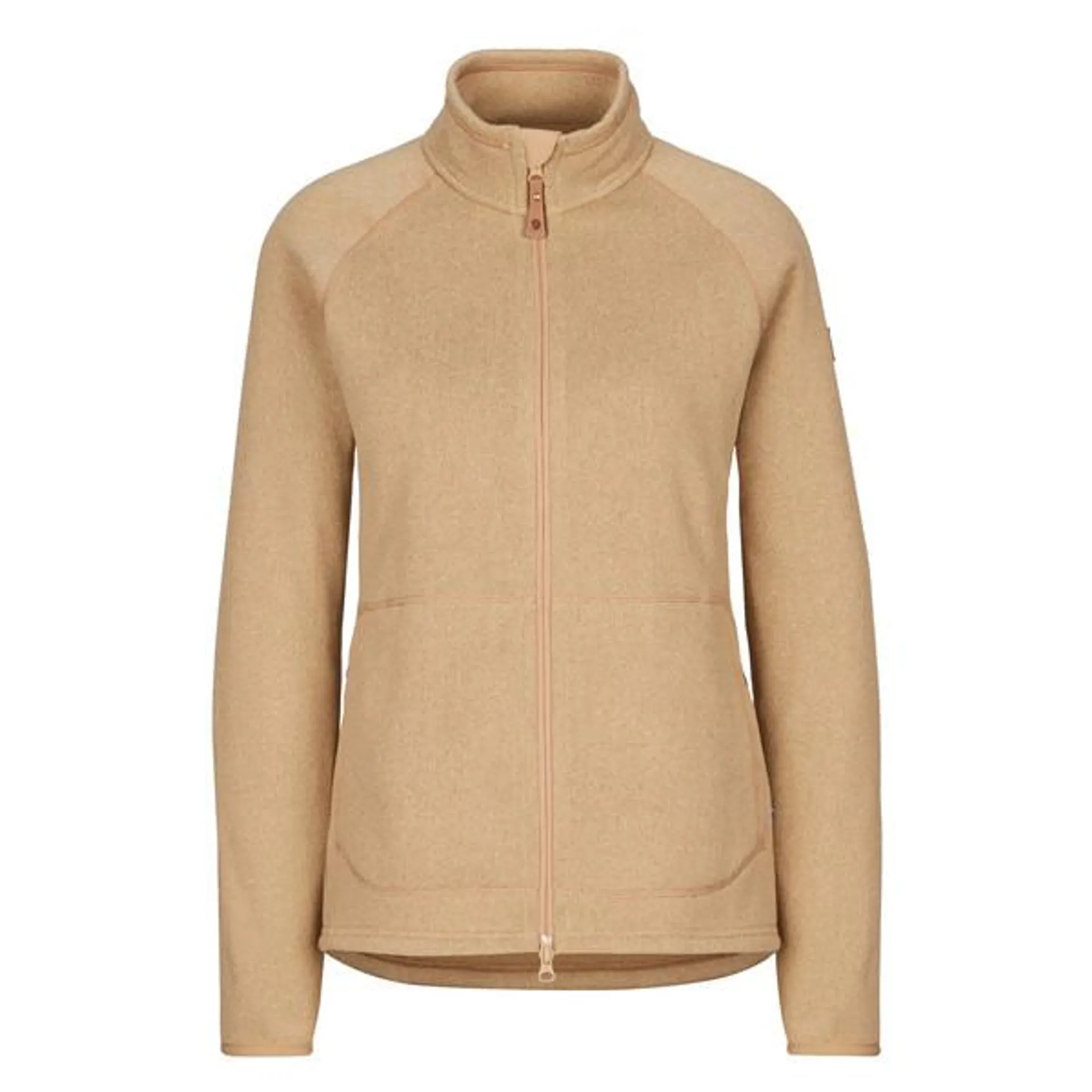 Fjällräven ÖVIK FLEECE ZIP SWEATER W Damen Fleecejacke DUNE BEIGE