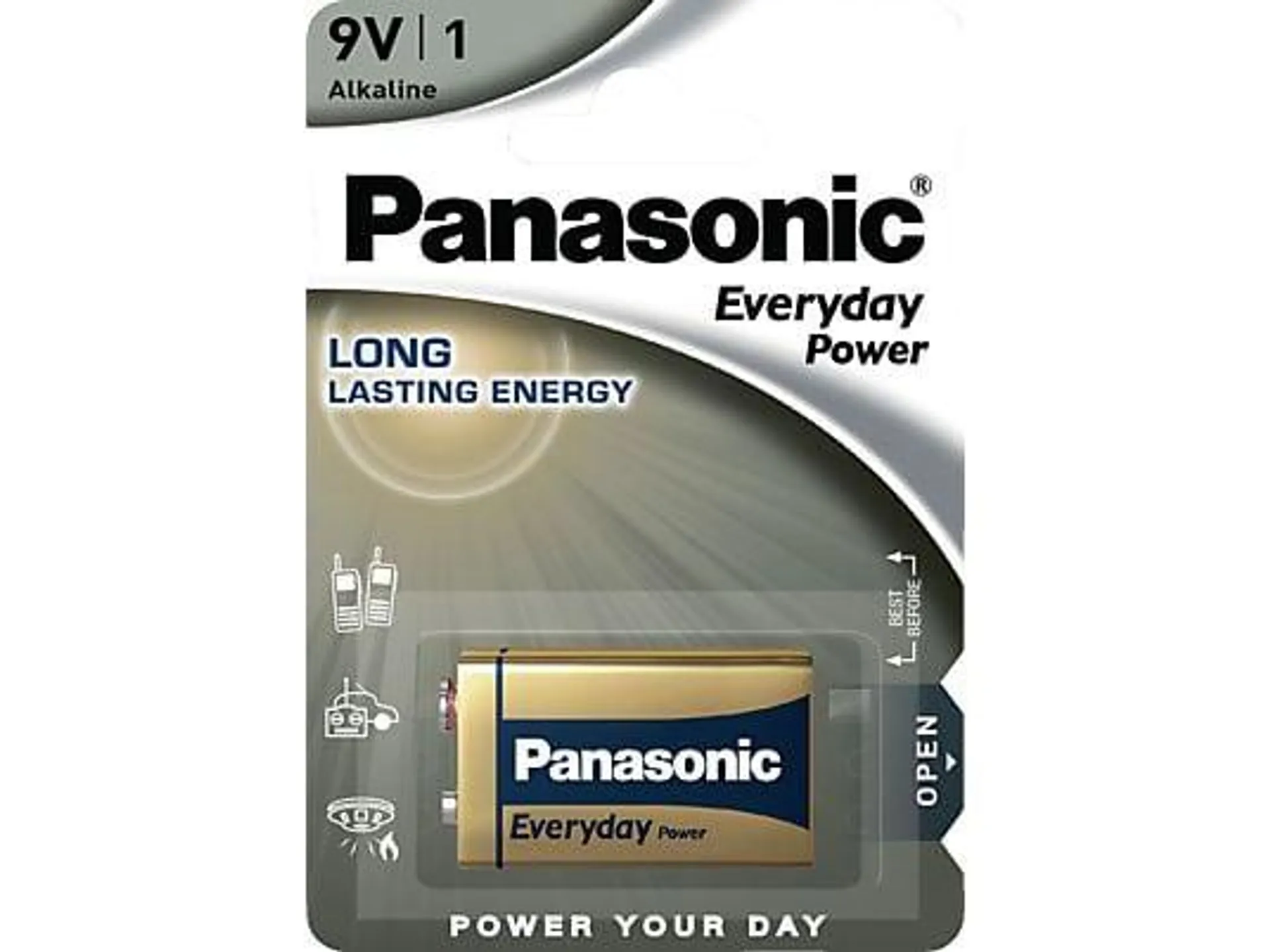 PANASONIC 6LF22EPS/1BP E-Block Batterie, Alkaline, 9 Volt 1 Stück