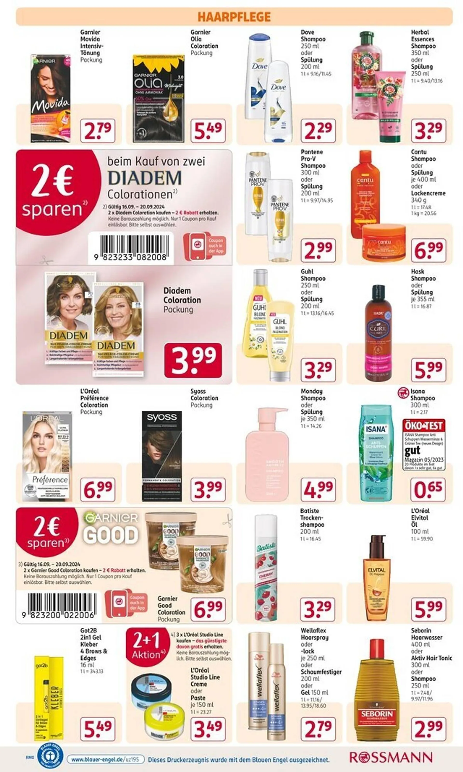 Rossmann Prospekt von 16. September bis 20. September 2024 - Prospekt seite 9