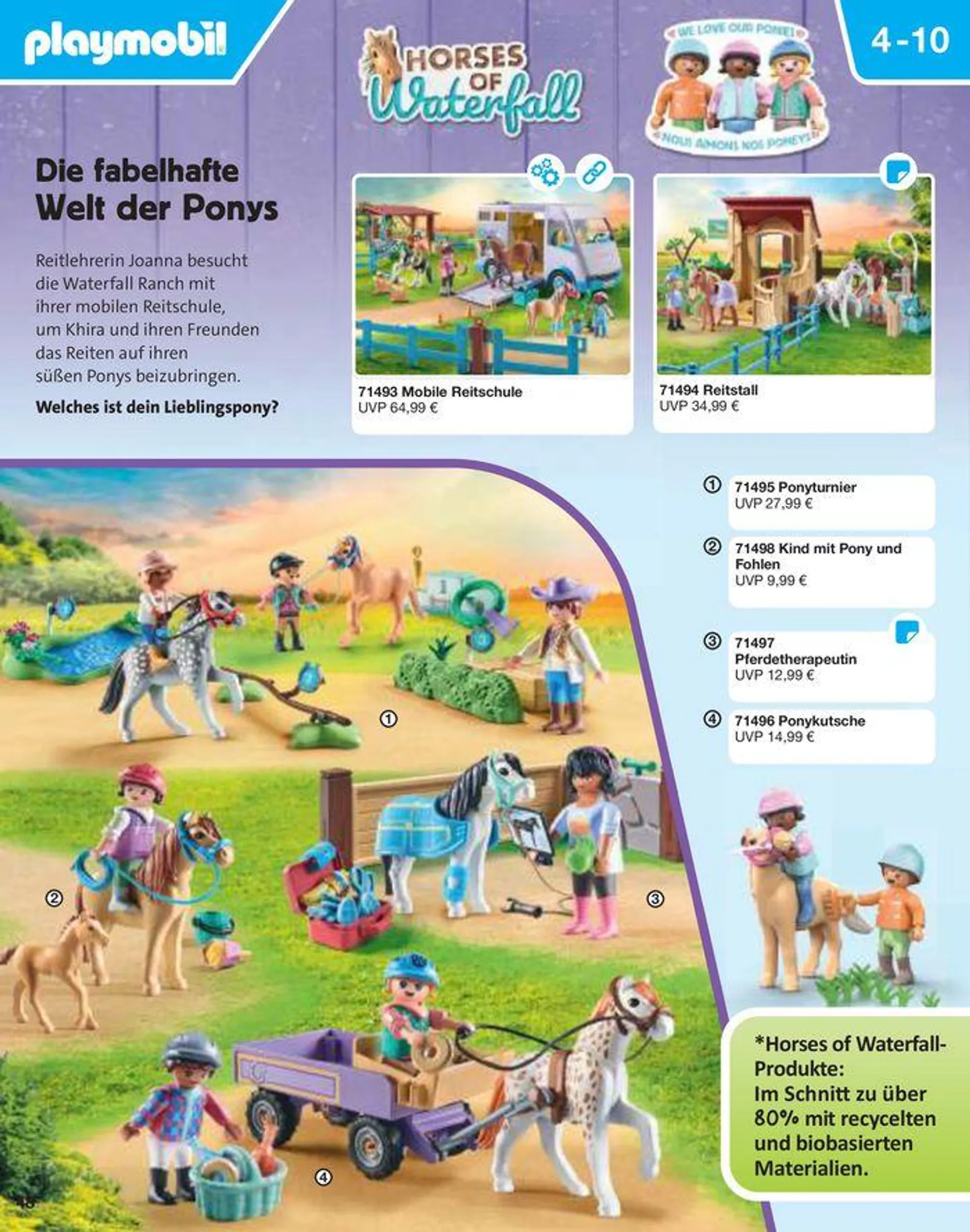 50 Years Of Playmobil von 9. Juli bis 31. Dezember 2024 - Prospekt seite 48