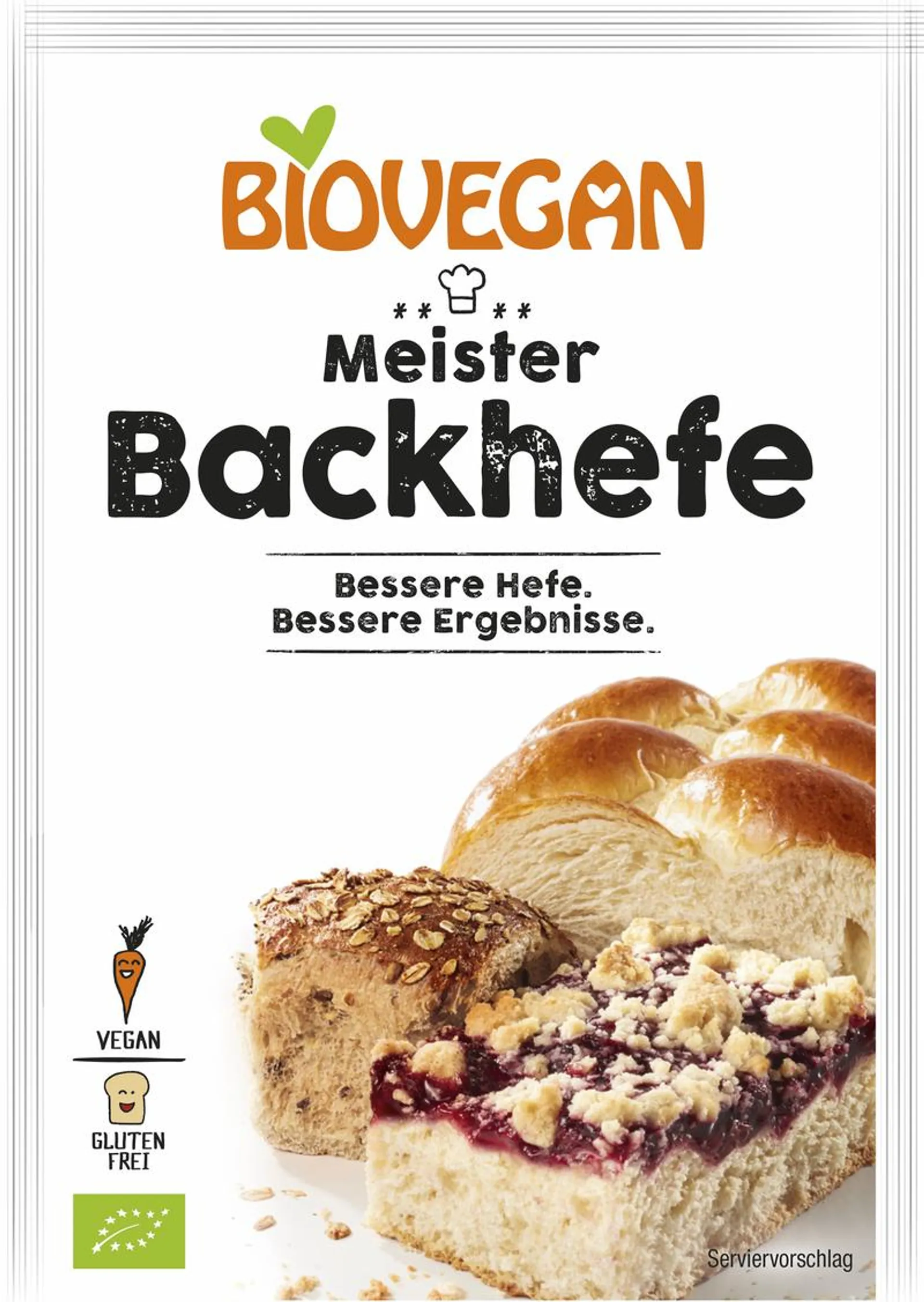 BioVegan Meister Backhefe trocken 7g