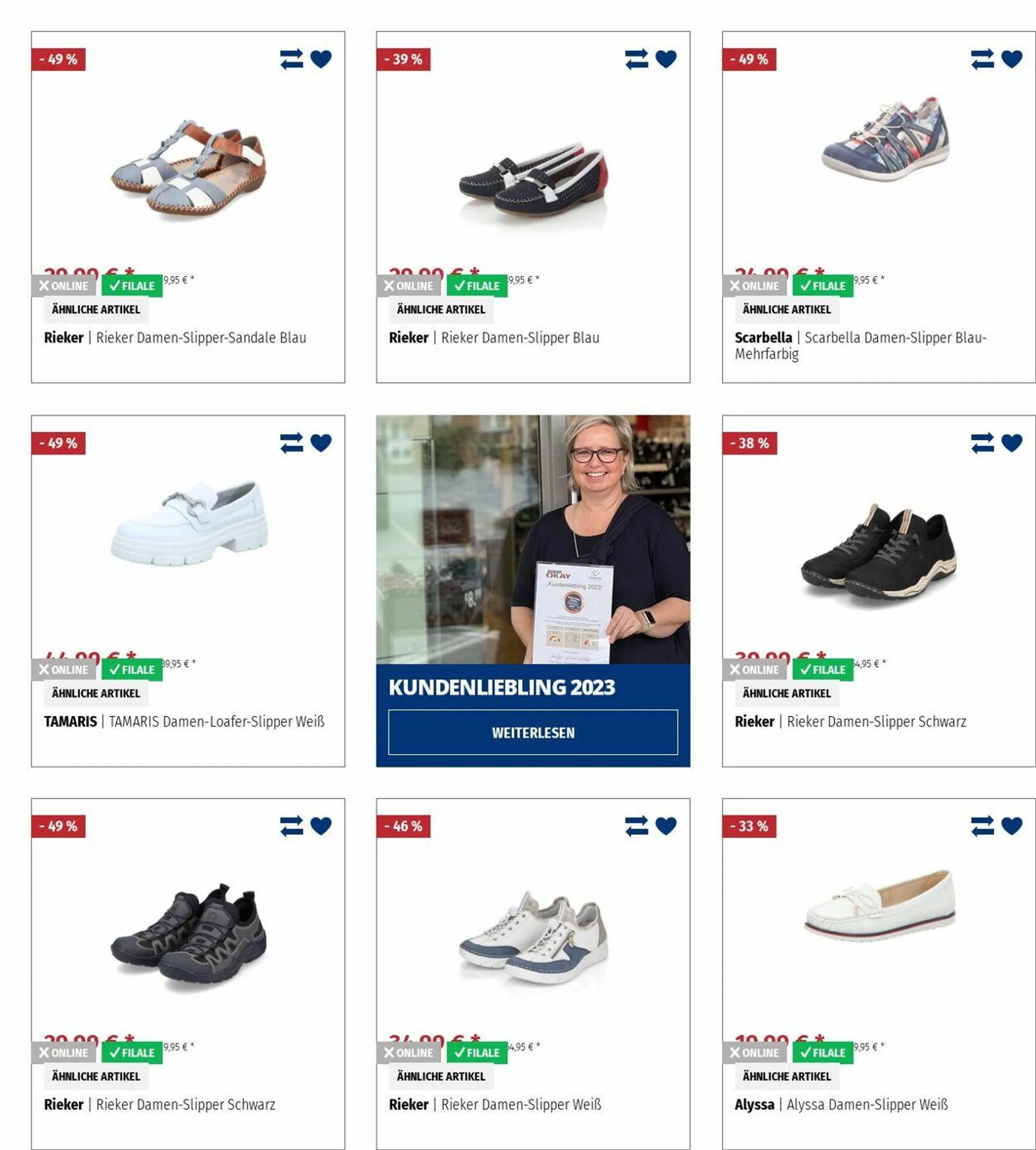 SCHUH OKAY Aktueller Prospekt von 16. September bis 25. September 2024 - Prospekt seite 91