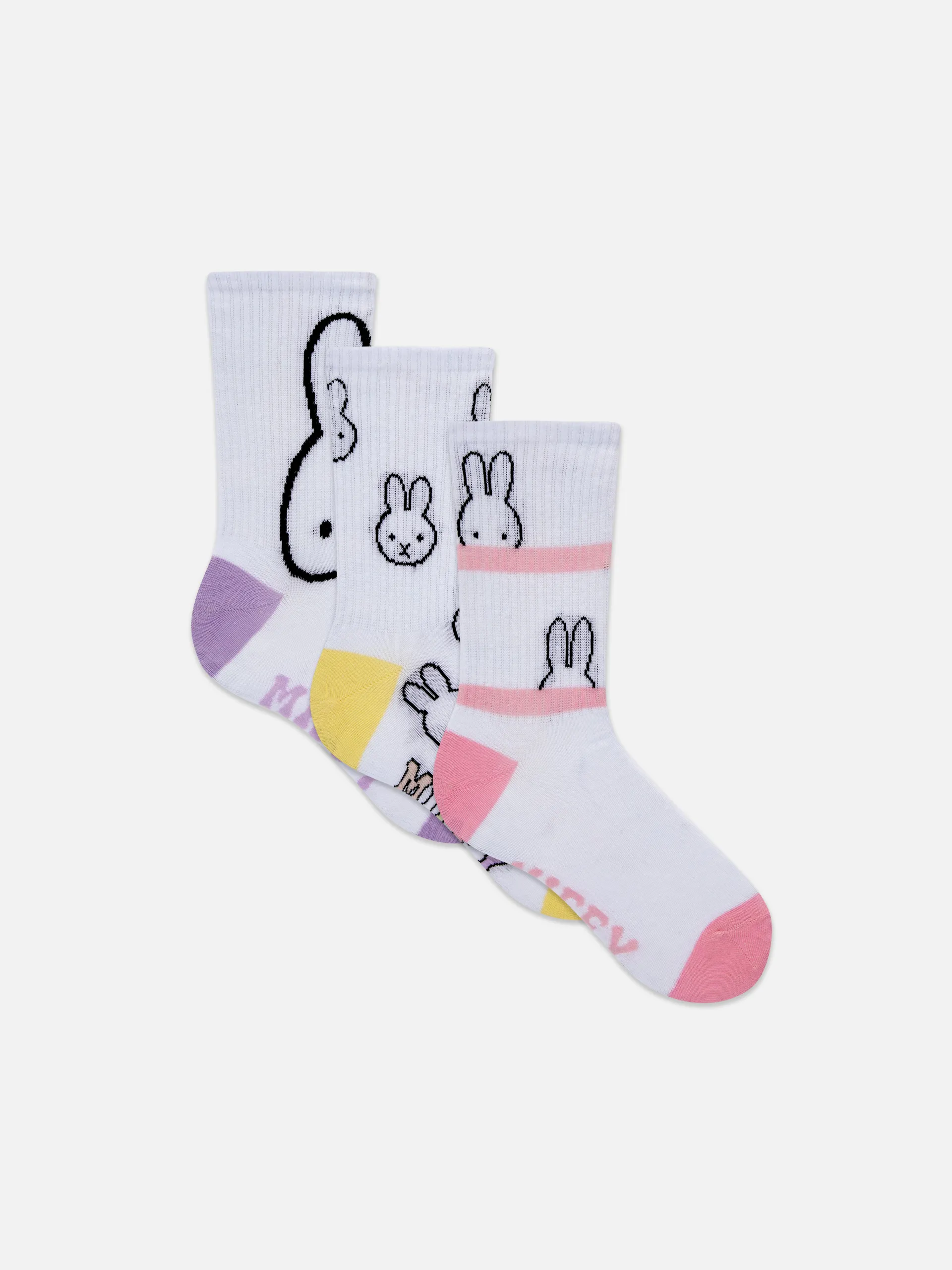 „Miffy“ Crew-Socken, 3er-Pack