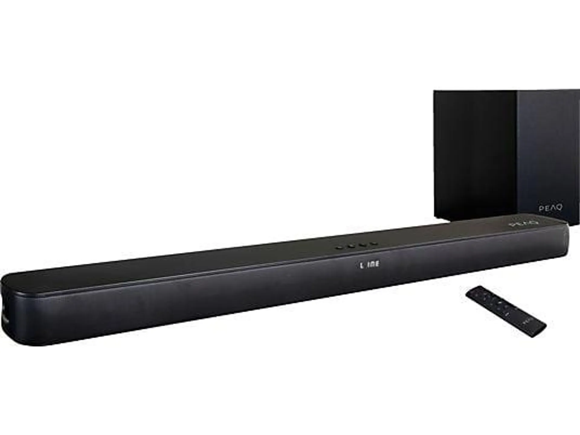 PEAQ 120 2.1, Soundbar, Schwarz