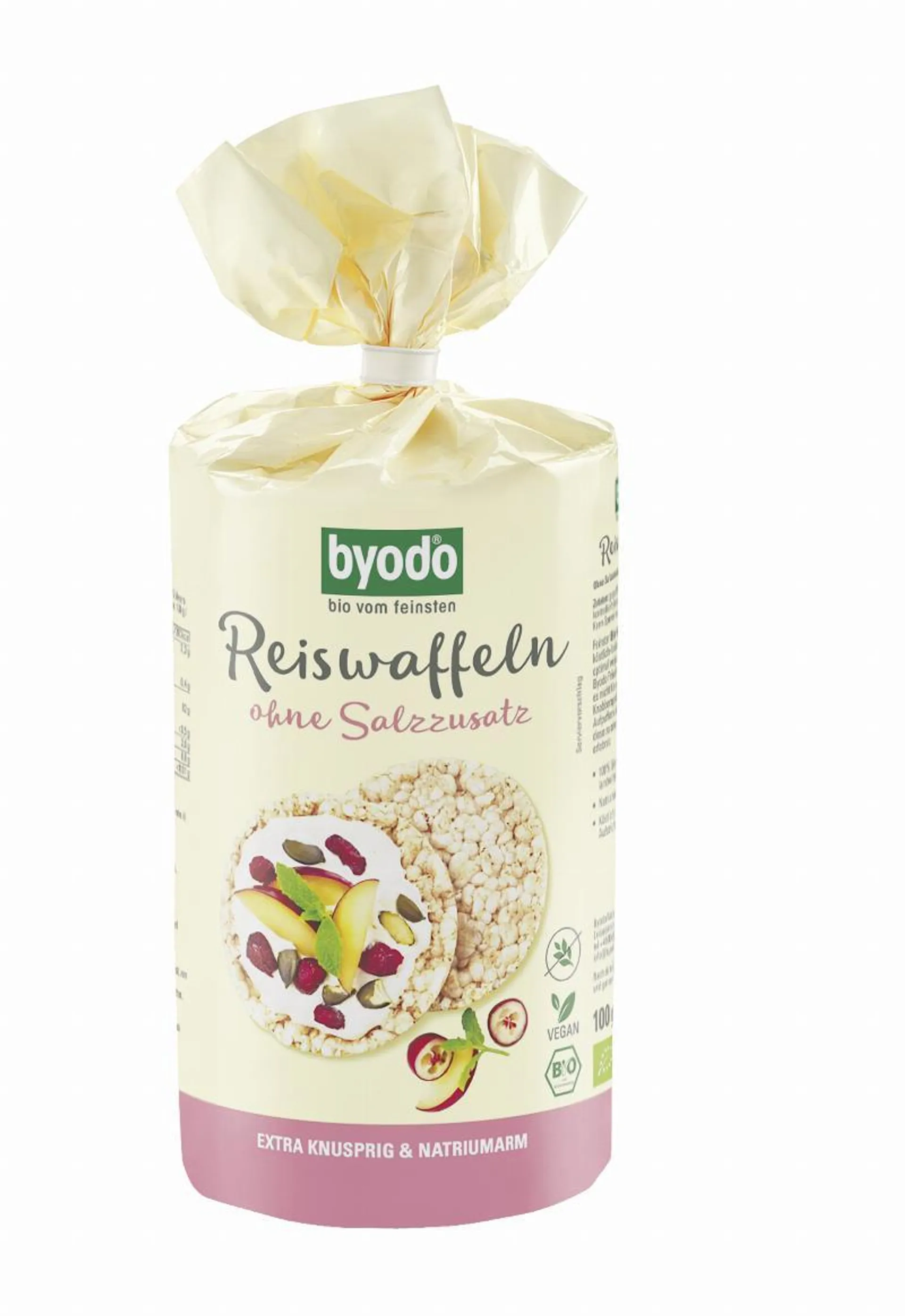 Byodo Reiswaffeln ohne Salzzusatz 100g