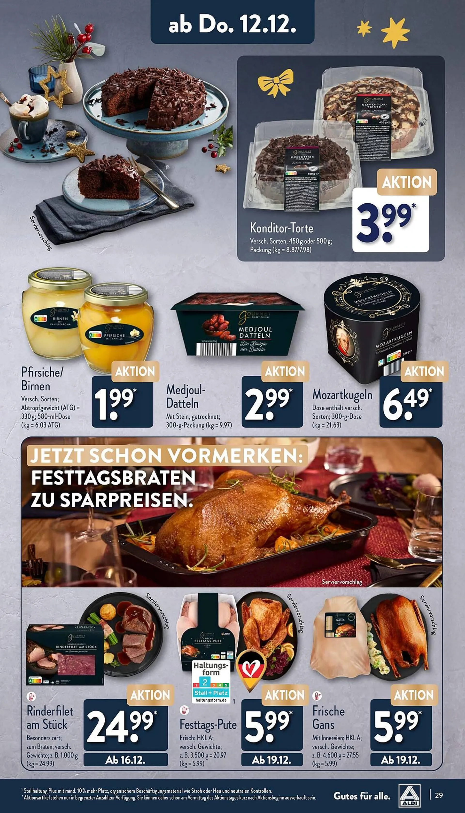 Aldi Nord Prospekt von 9. Dezember bis 14. Dezember 2024 - Prospekt seite 29