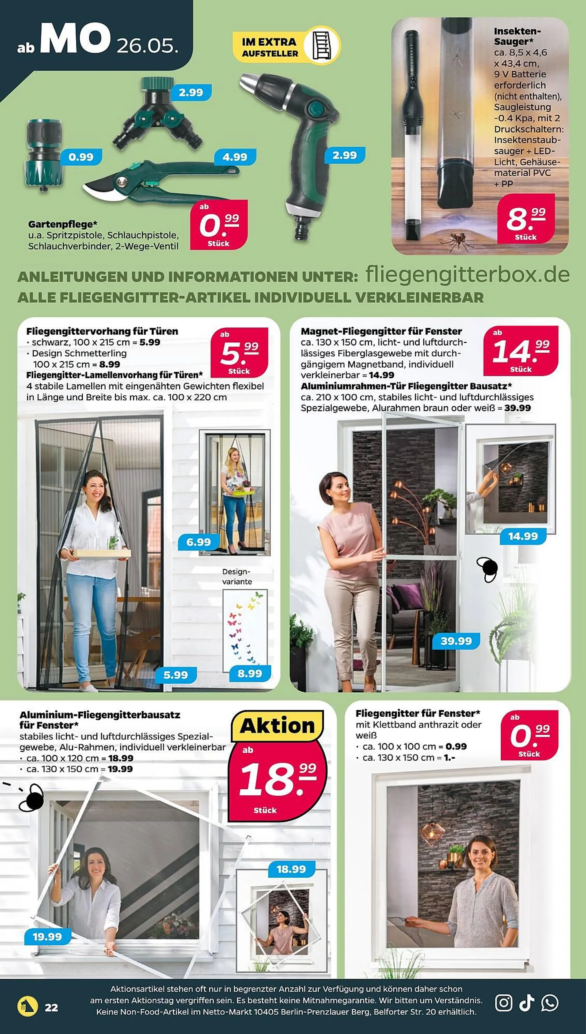 NETTO Prospekt von 26. Mai bis 31. Mai 2025 - Prospekt seite 22
