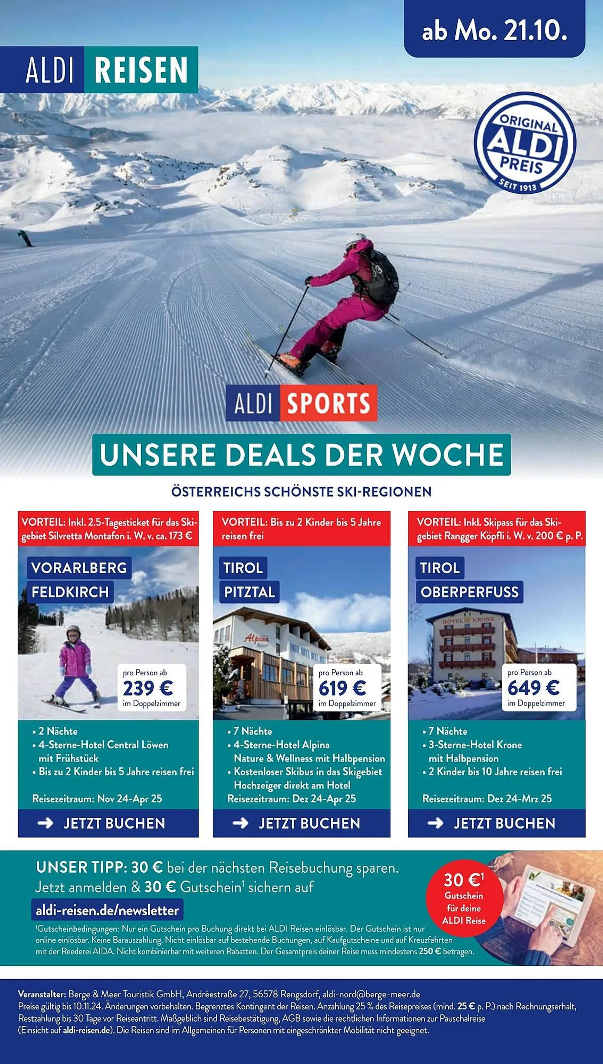 Aldi Nord Prospekt von 4. November bis 10. November 2024 - Prospekt seite 42